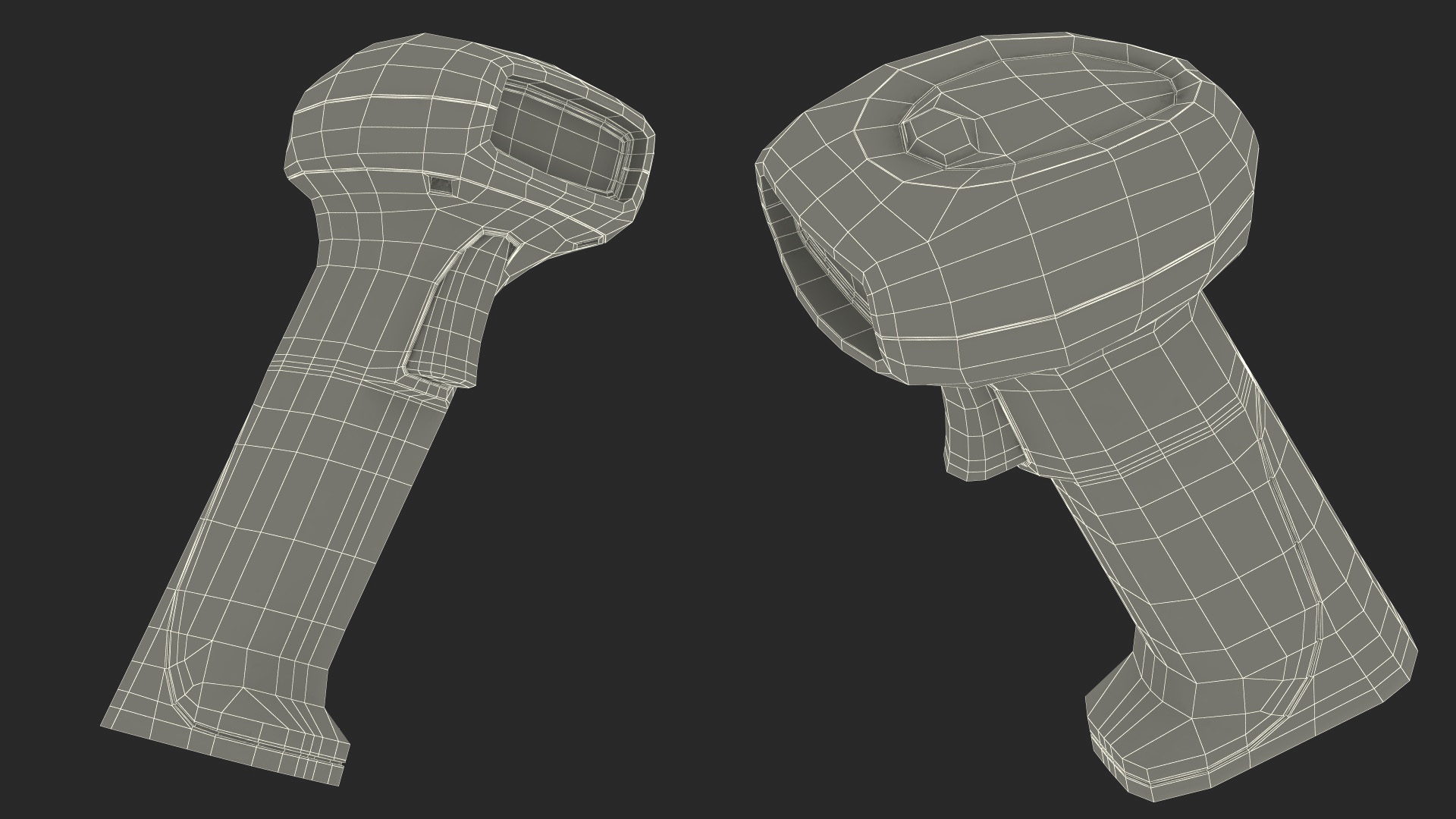 2D Scanning Barcode Scanner 3D