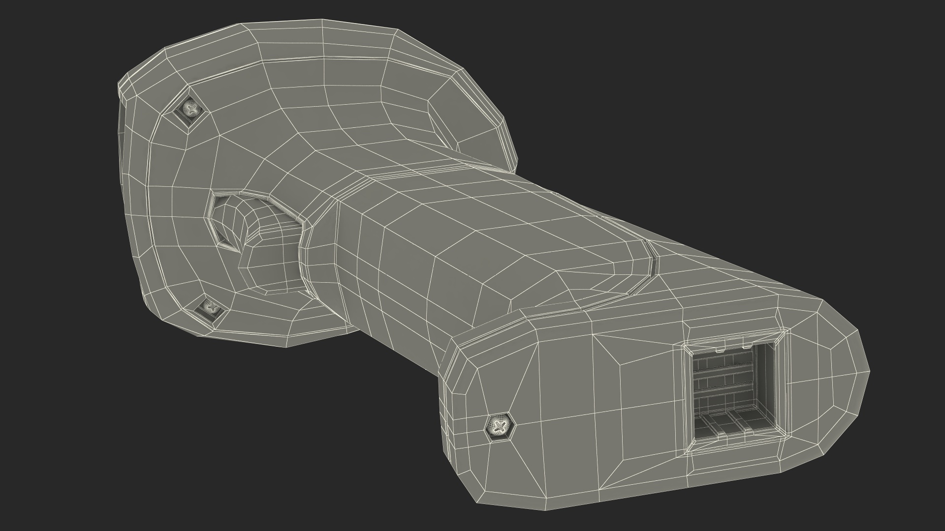 2D Scanning Barcode Scanner 3D