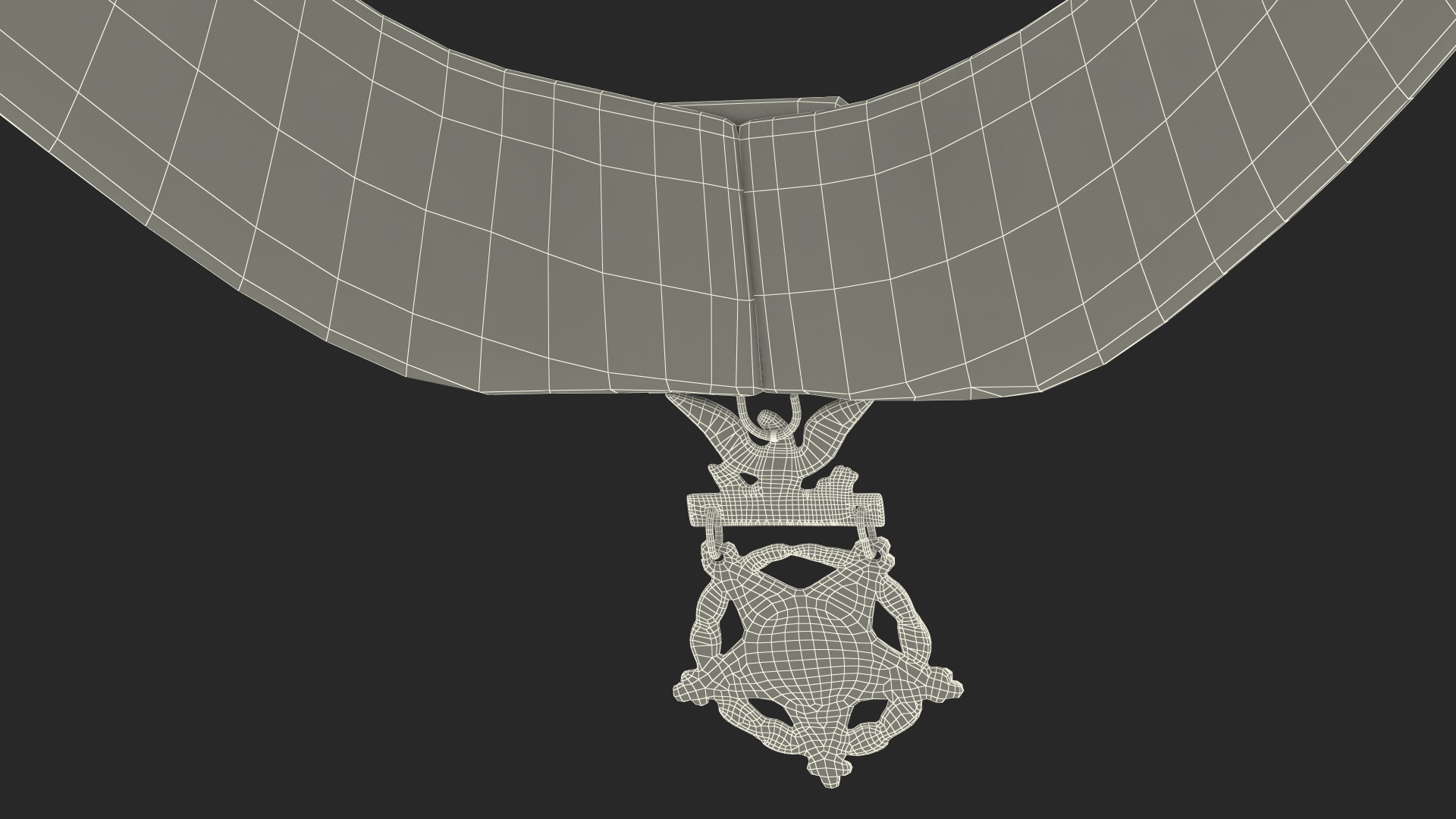 US Army Medal of Honor Worn 3D