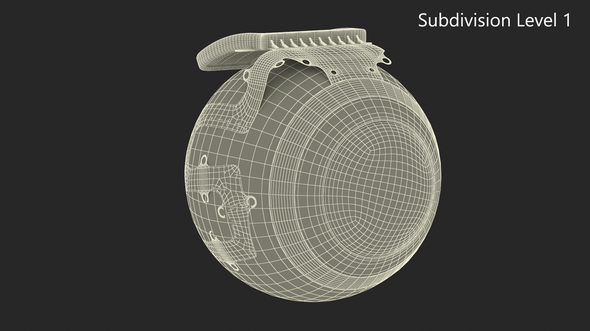 3D Bionic Eye Implant model