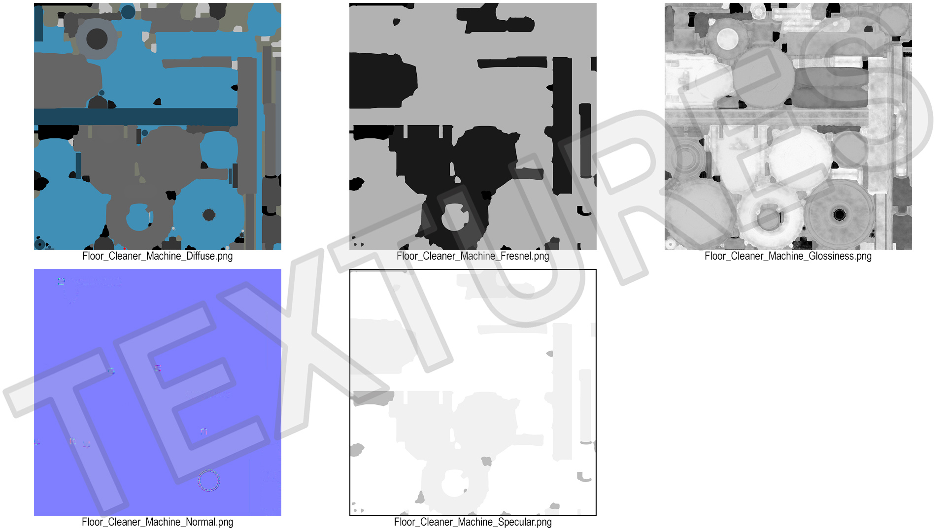 3D Floor Cleaner Equipment Generic