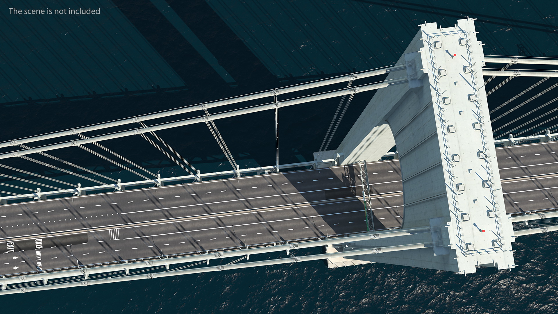 3D model Verrazzano Narrows Bridge