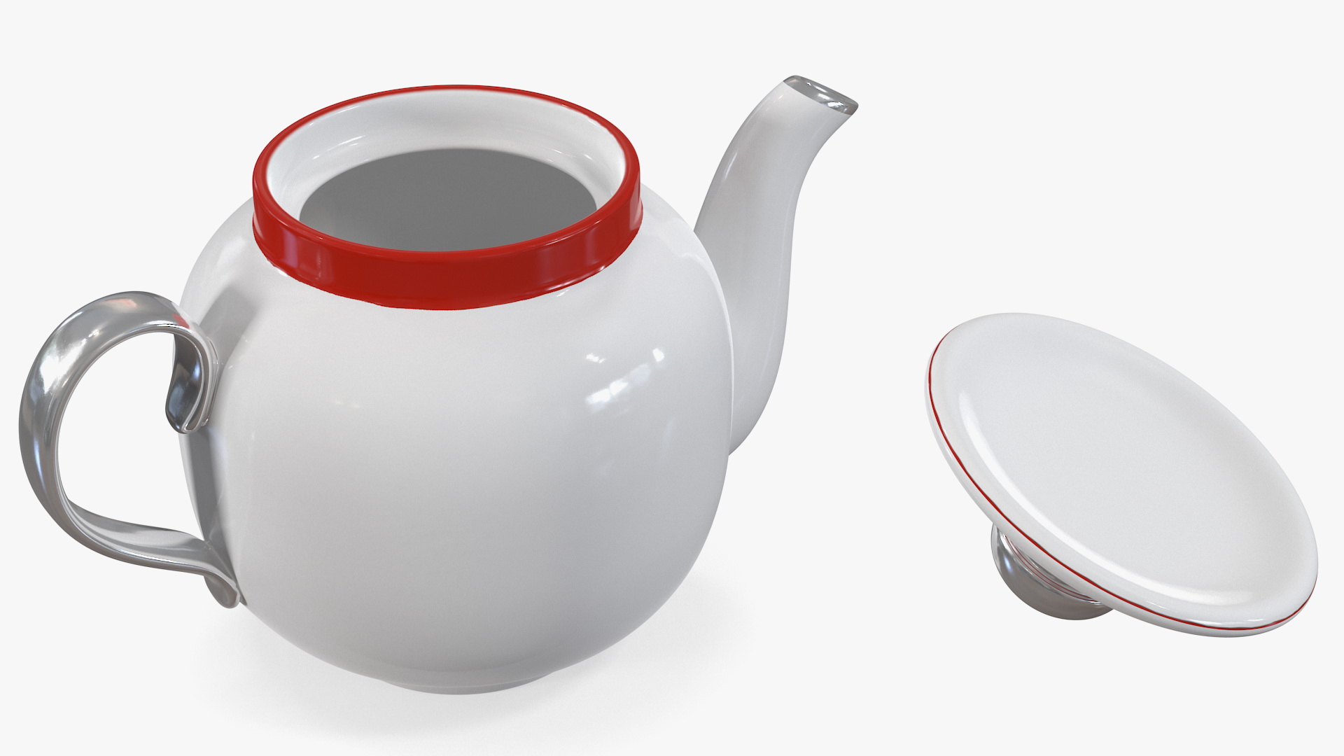 3D Vintage Soviet Teapot