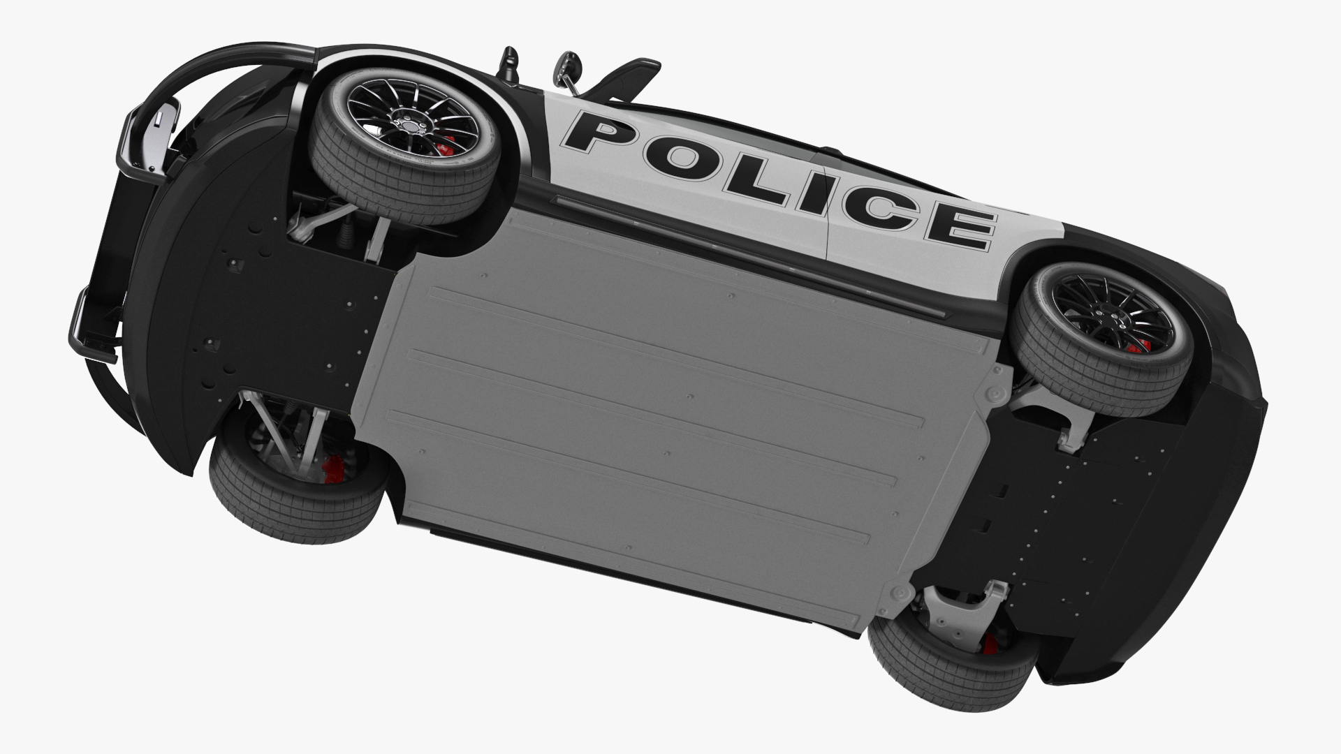 Police Car Tesla Model Y 3D model