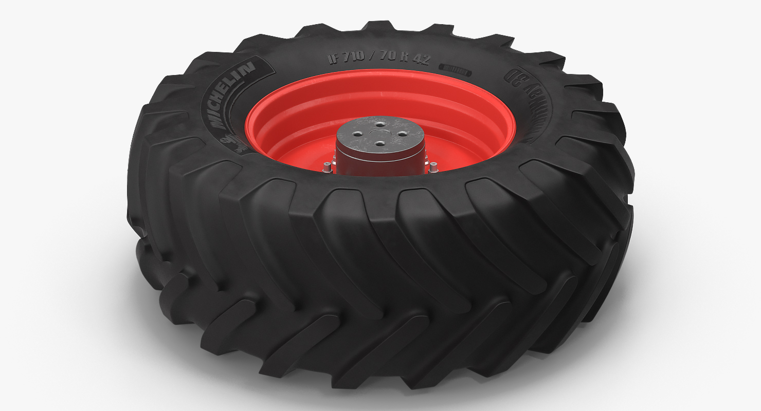 Michelin Tractor Wheel 3D