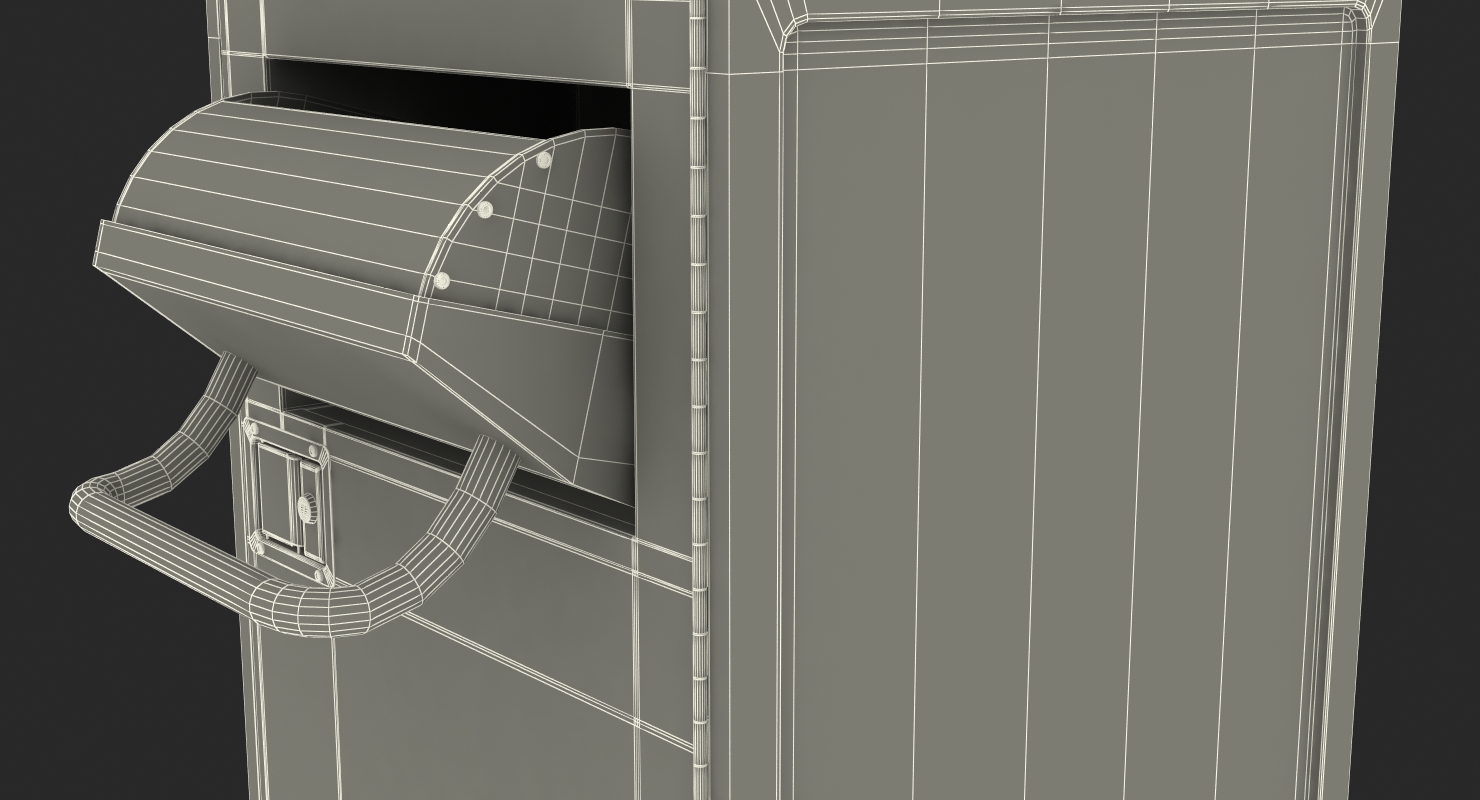 3D Montclair Embracing Solar Powered Trash Bin model