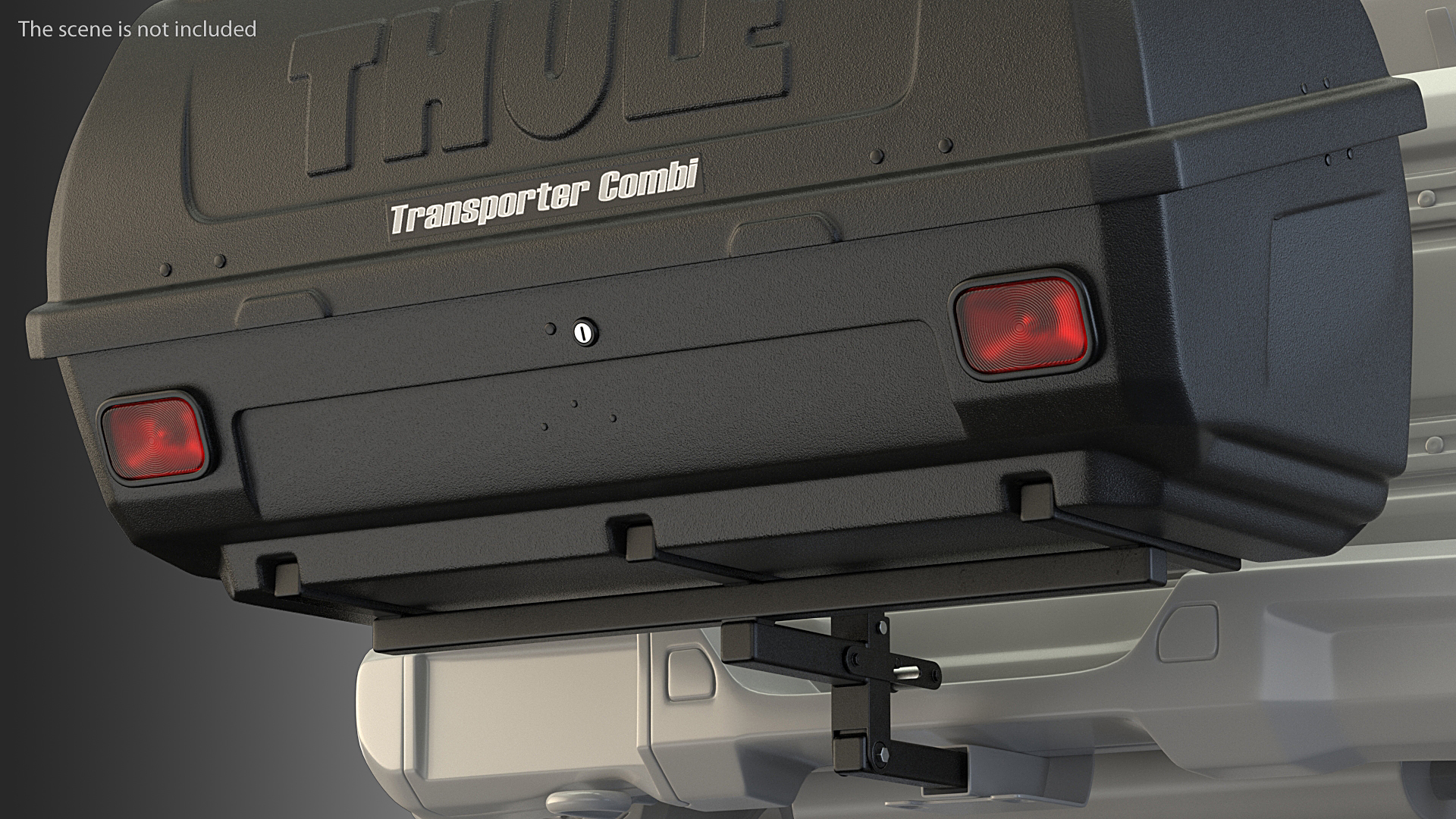 Thule Transporter Combi Cargo Carrier Rigged 3D model