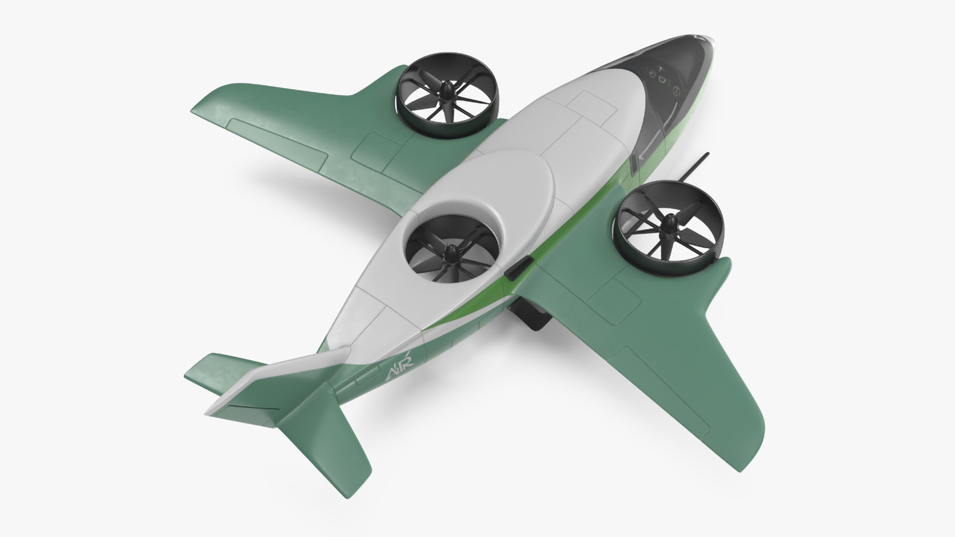 eVTOL Aircraft 3D model