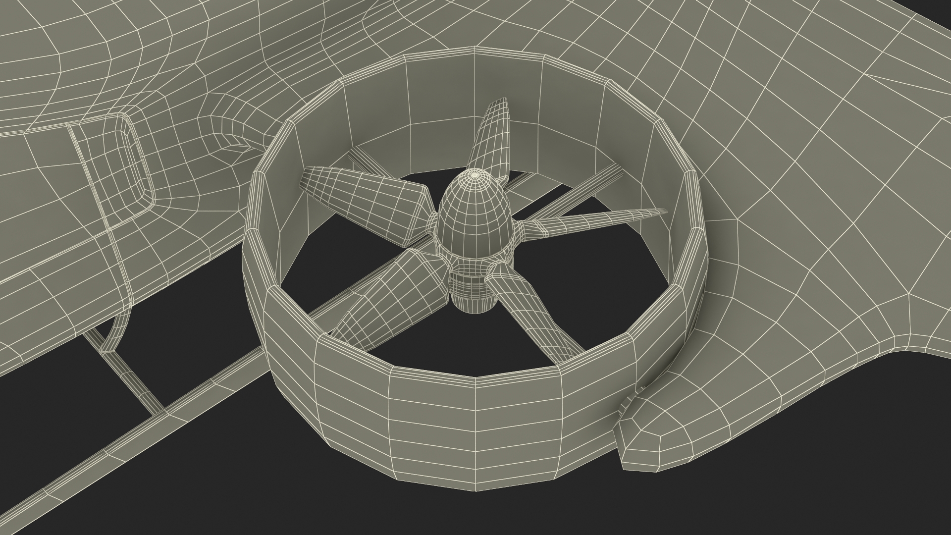 eVTOL Aircraft 3D model