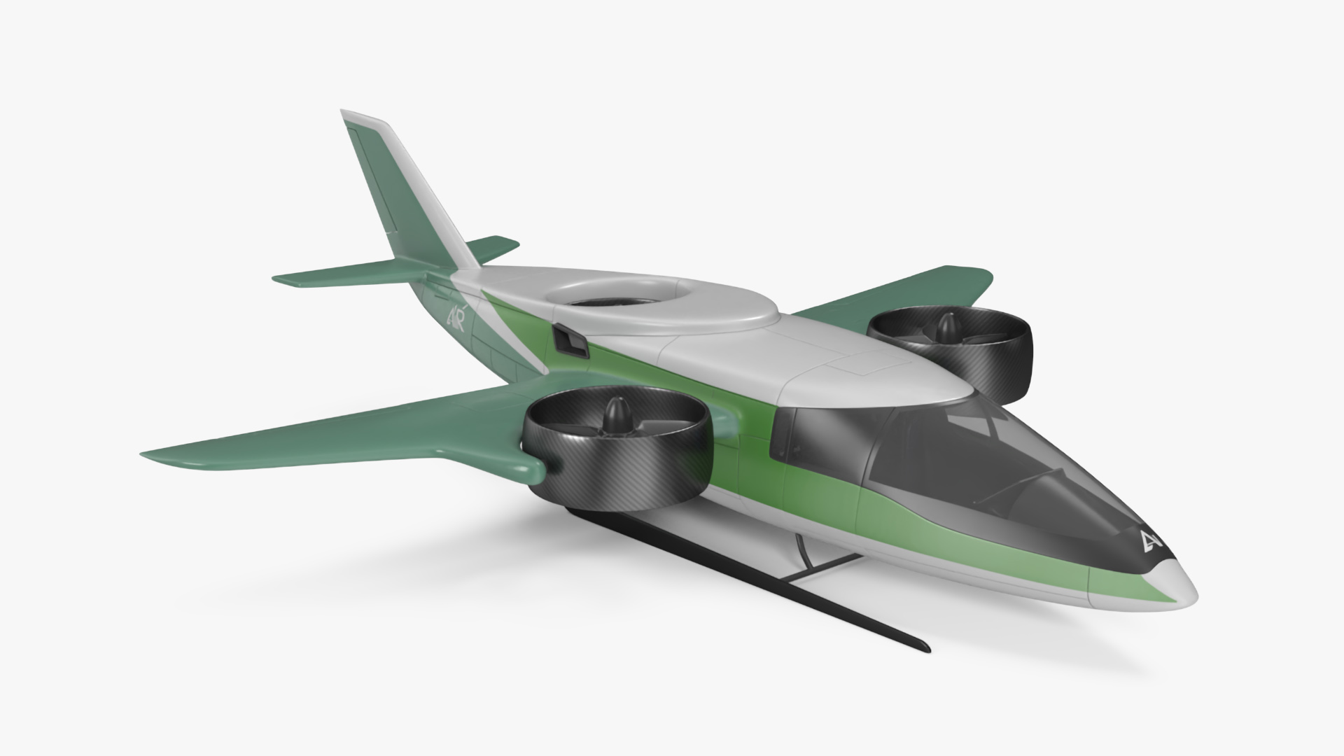 eVTOL Aircraft 3D model