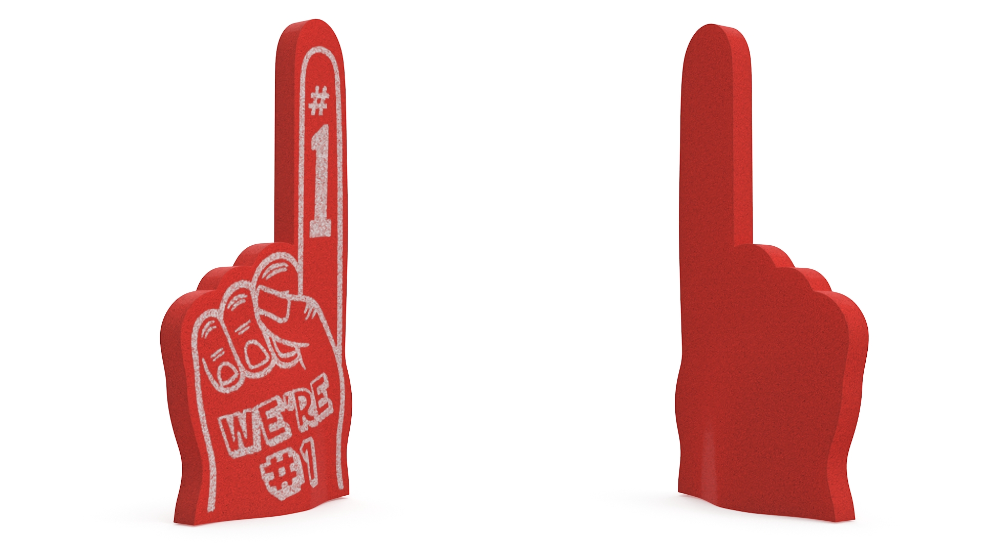 Foam Hand 3D model