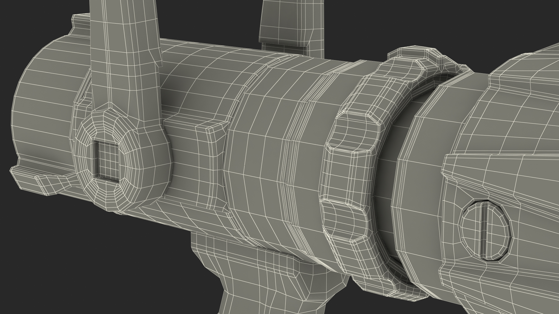 3D model ProVenger Handline Fire Hose Nozzle