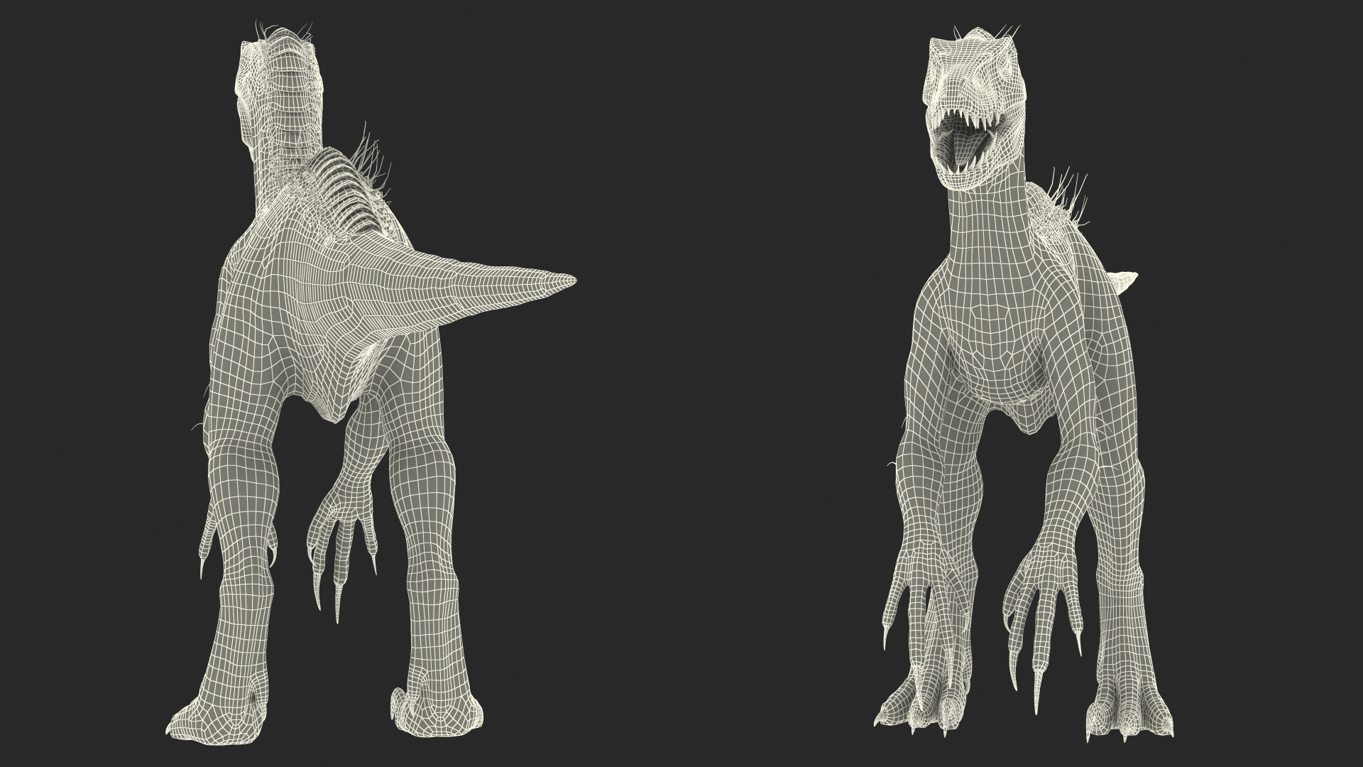 3D Indoraptor Neutral Pose model