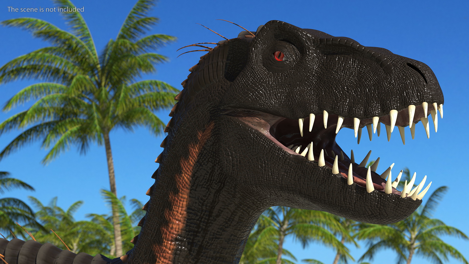 3D Indoraptor Neutral Pose model