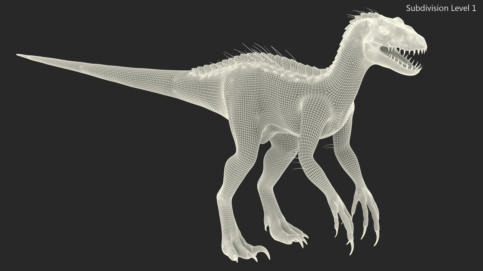 3D Indoraptor Neutral Pose model