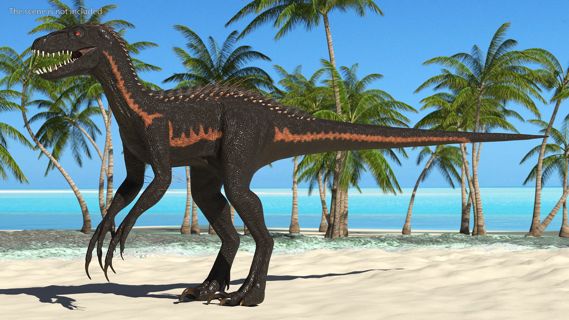 3D Indoraptor Neutral Pose model