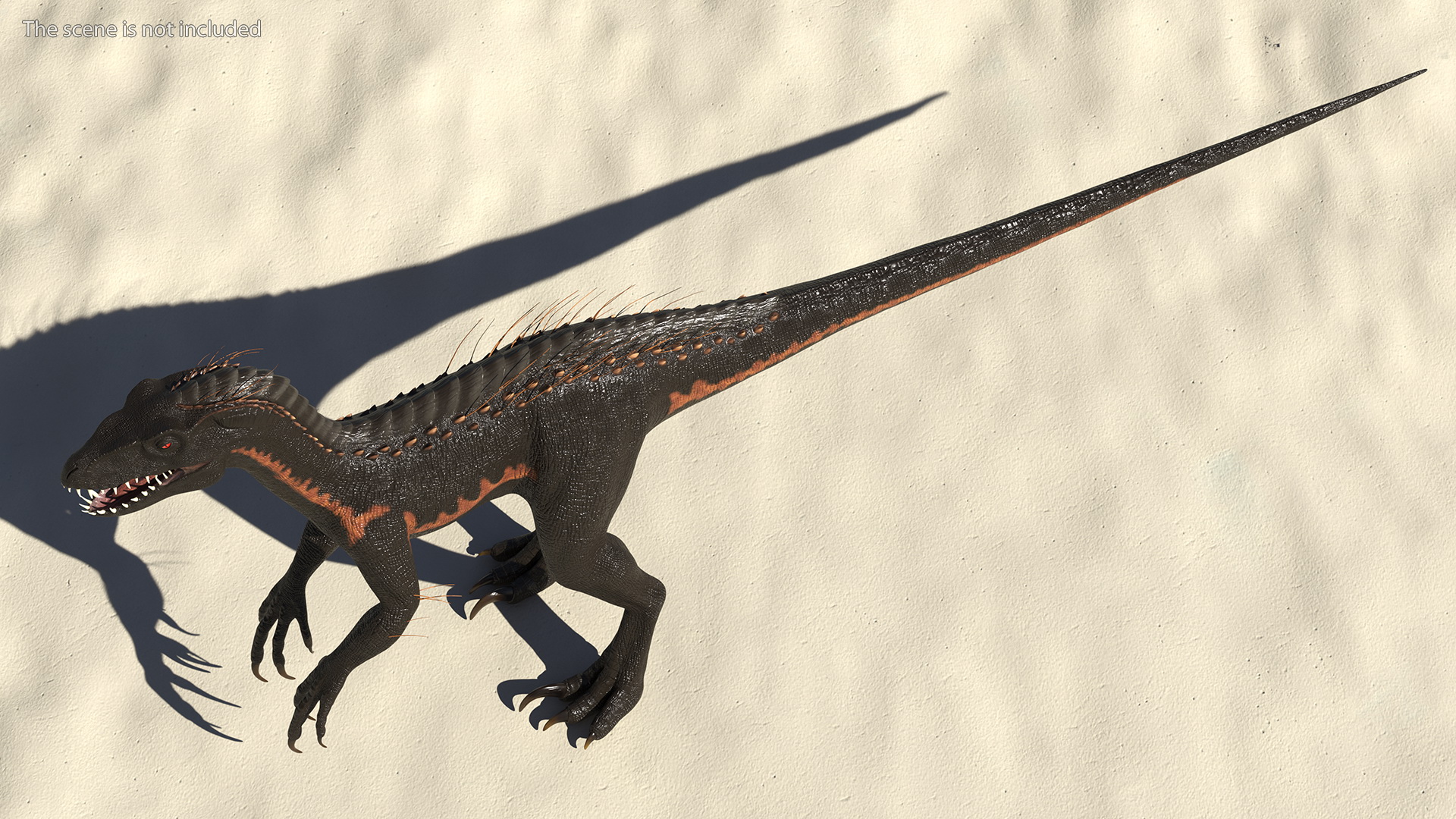 3D Indoraptor Neutral Pose model