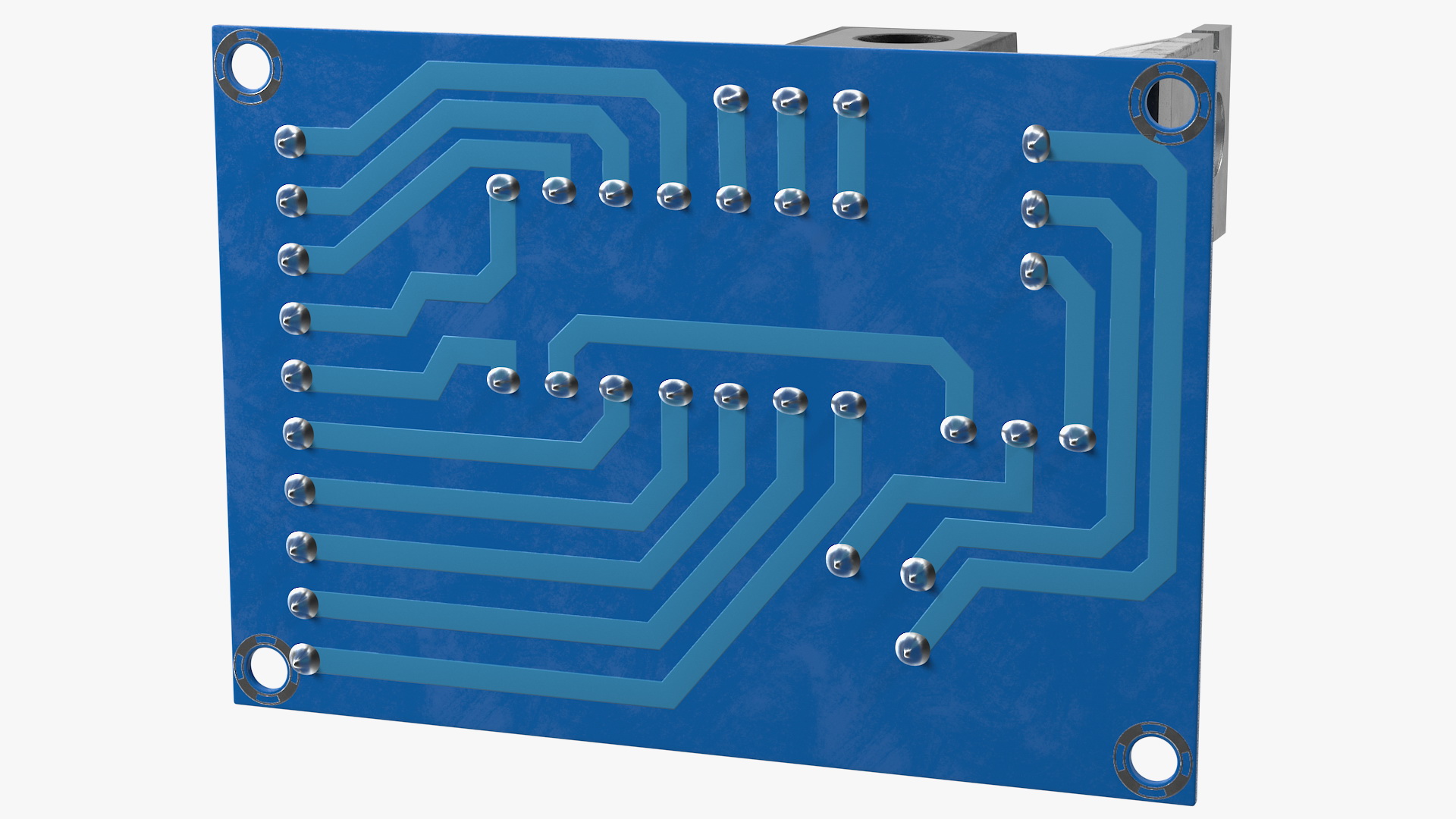 3D Active Electronics Components on Circuit Board