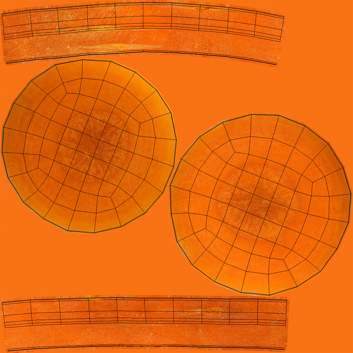 Carrot Slice 3D