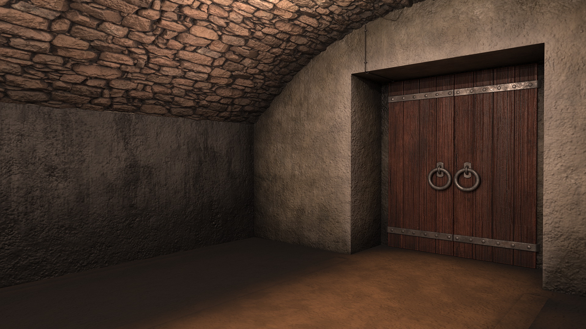 3D model Root Cellar Interior