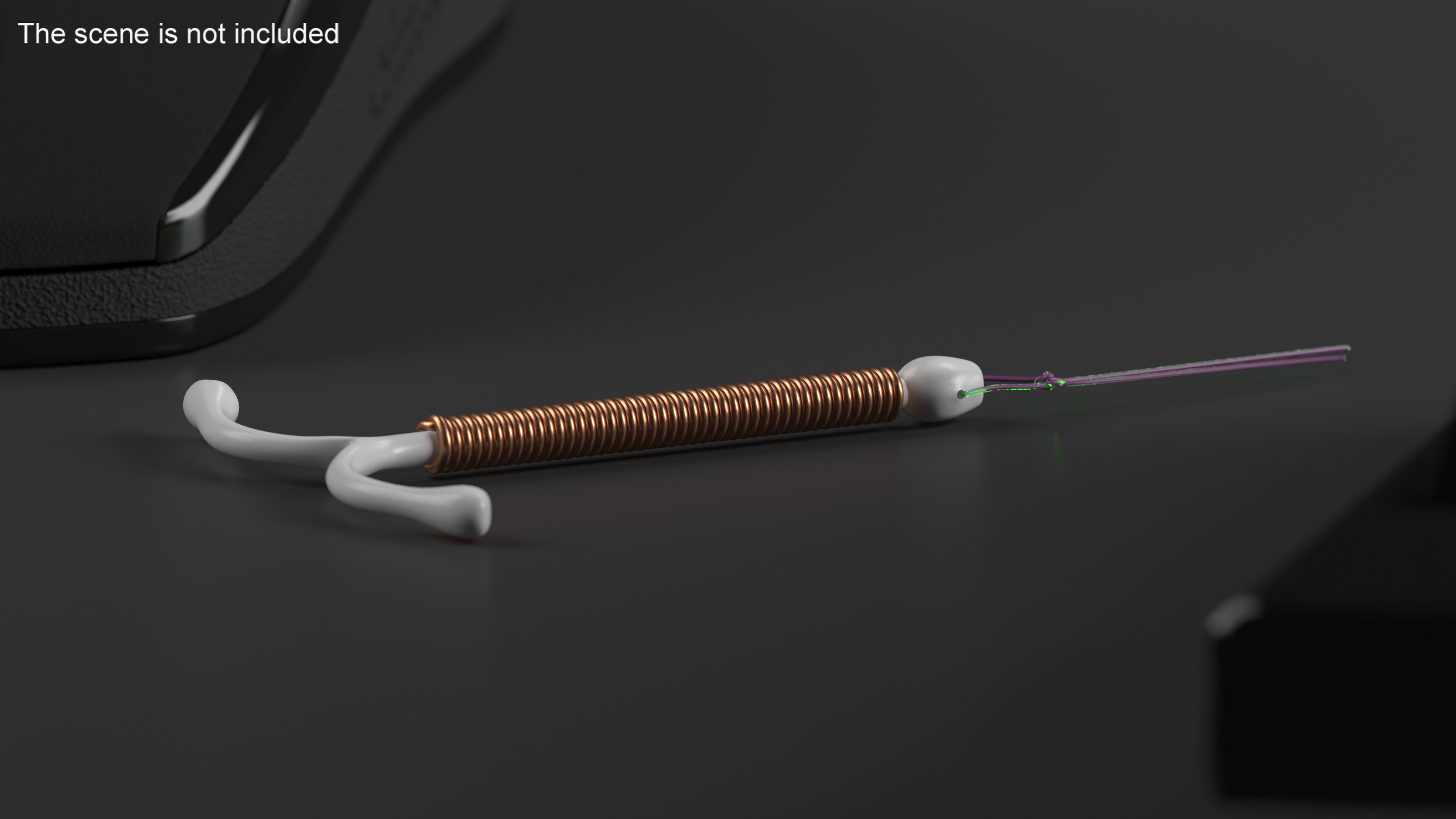 3D model Copper Intrauterine Device IUD