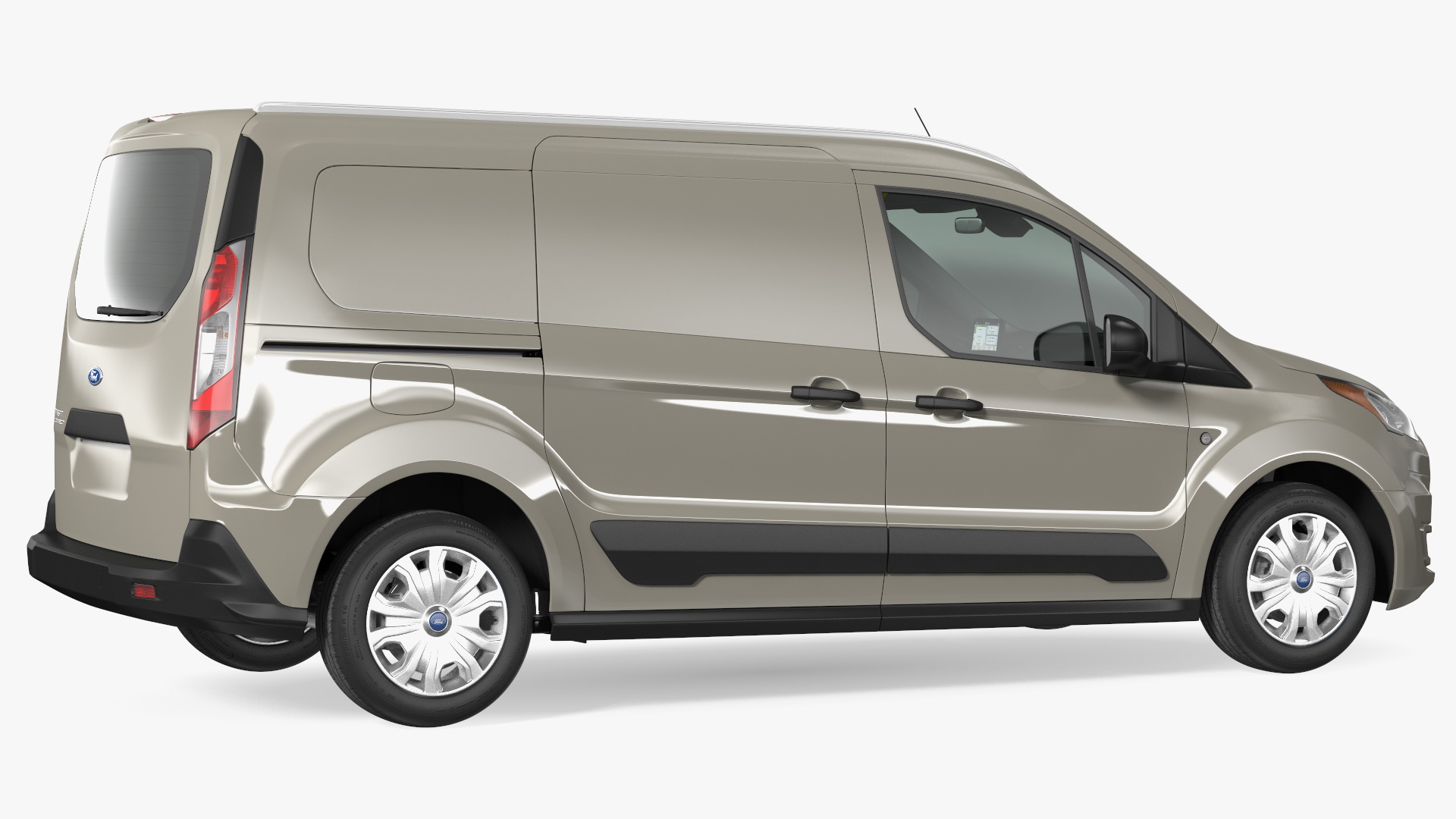 Ford Transit Connect Tailgate Gray 3D model