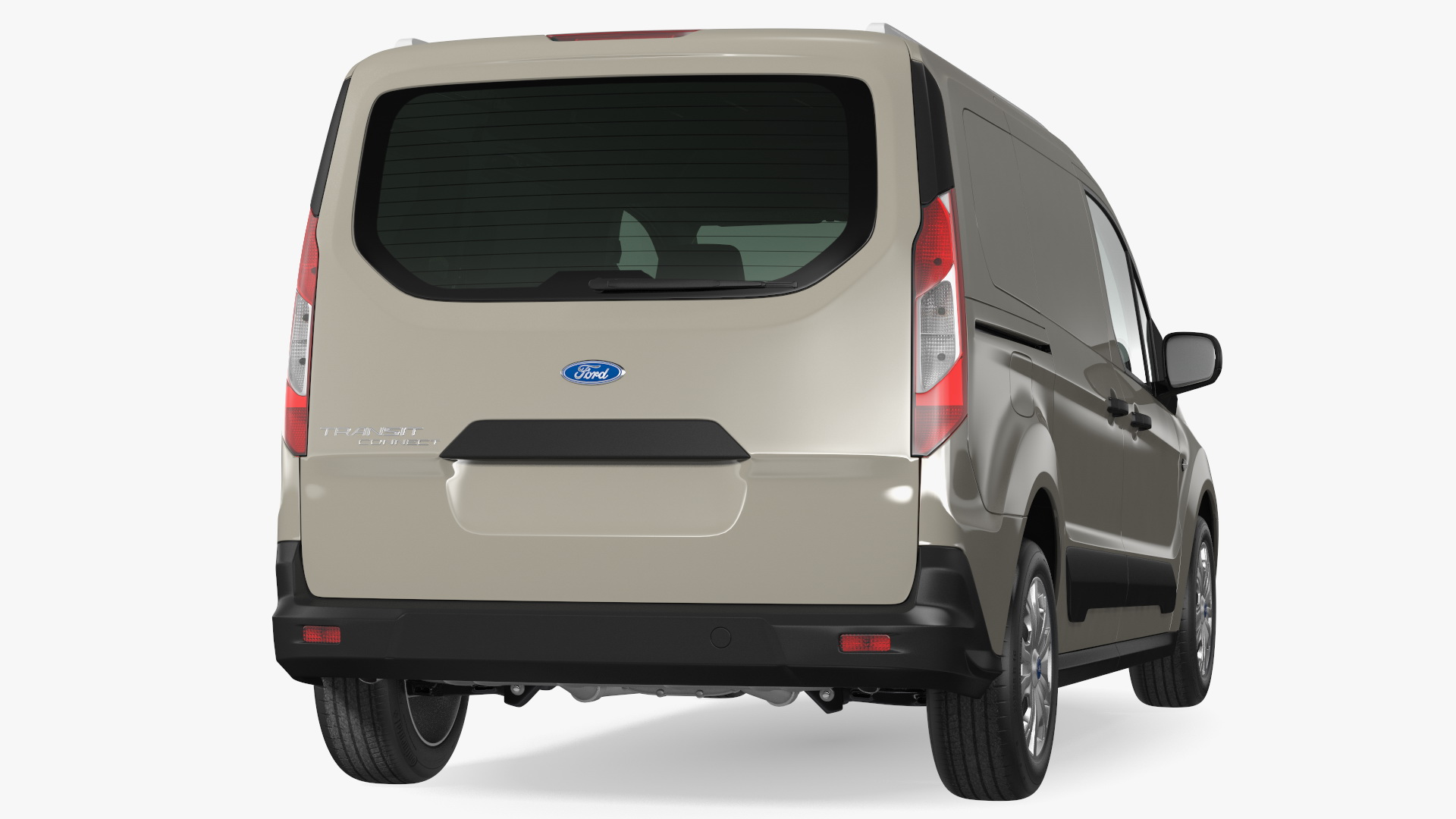 Ford Transit Connect Tailgate Gray 3D model