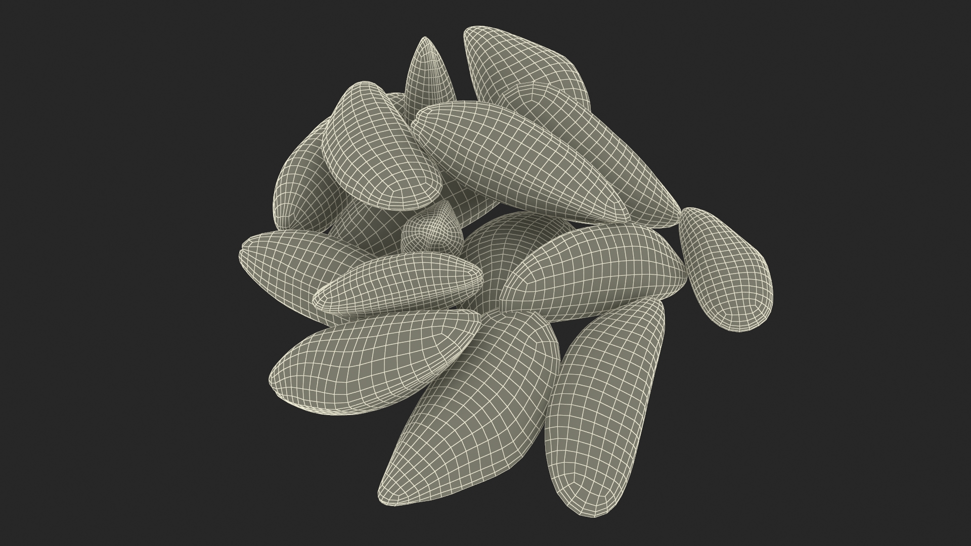 Bunch of Clams 3D model