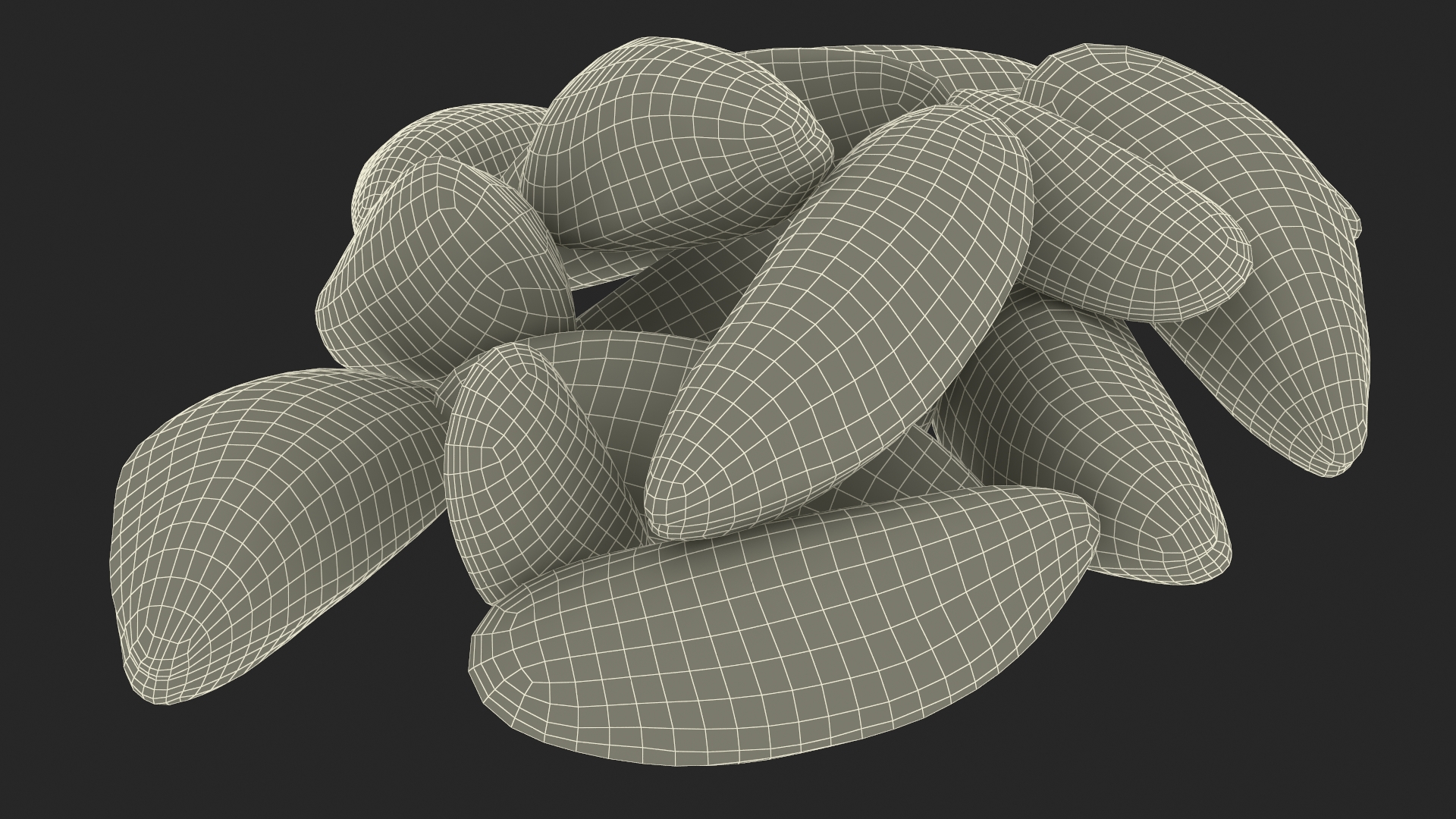 Bunch of Clams 3D model