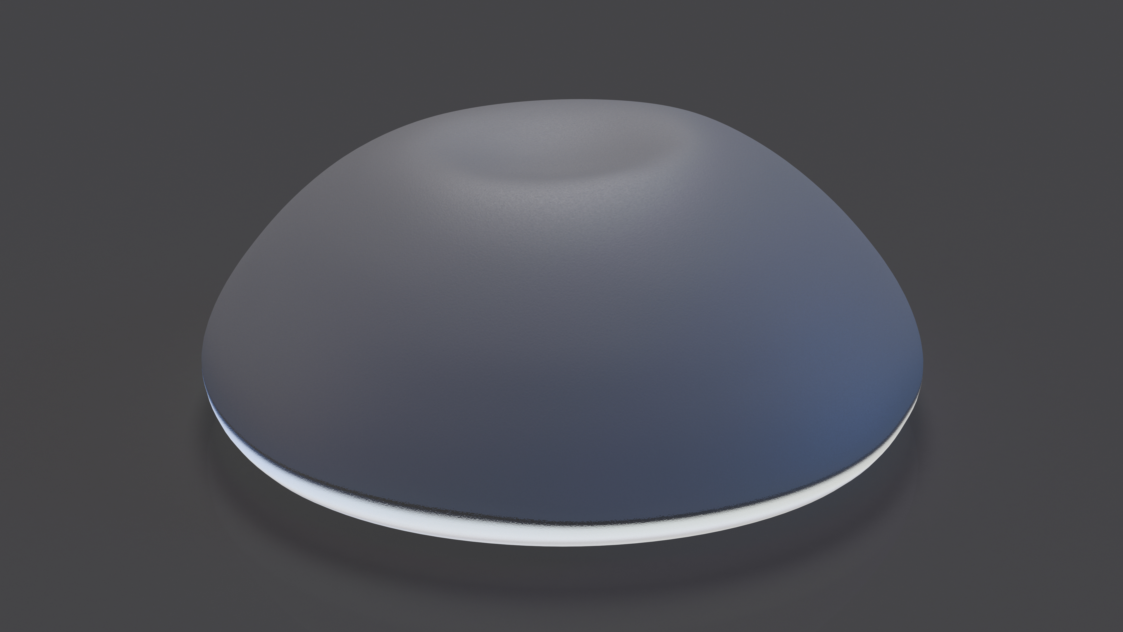 3D Textured Full Breast Implant model