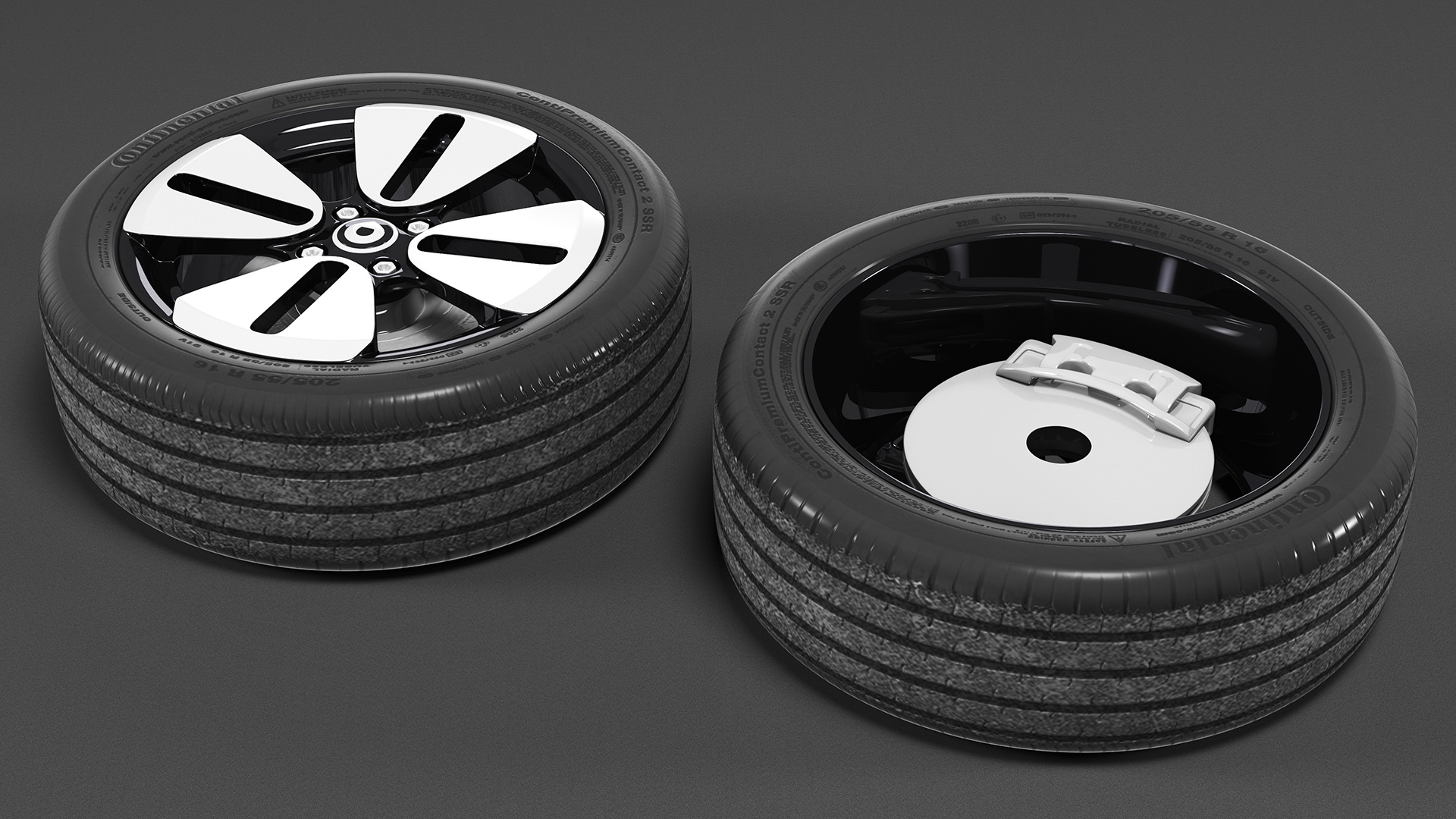 Smart EQ Cabrio Rim 3D model