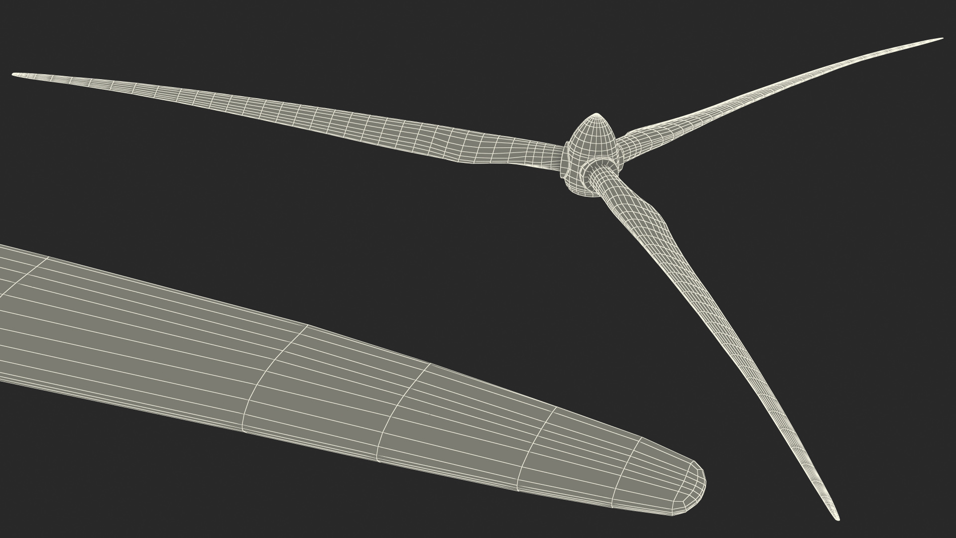 Wind Turbine Blades 3D model