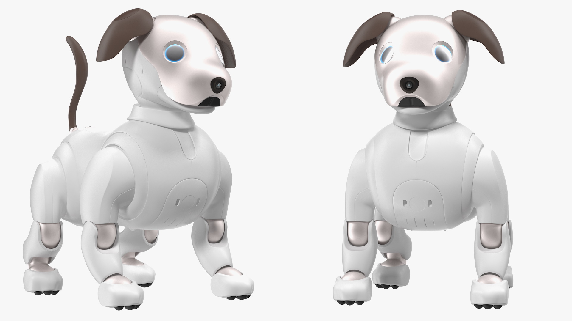 3D Sony Aibo 2017 Robotic Pet Rigged model