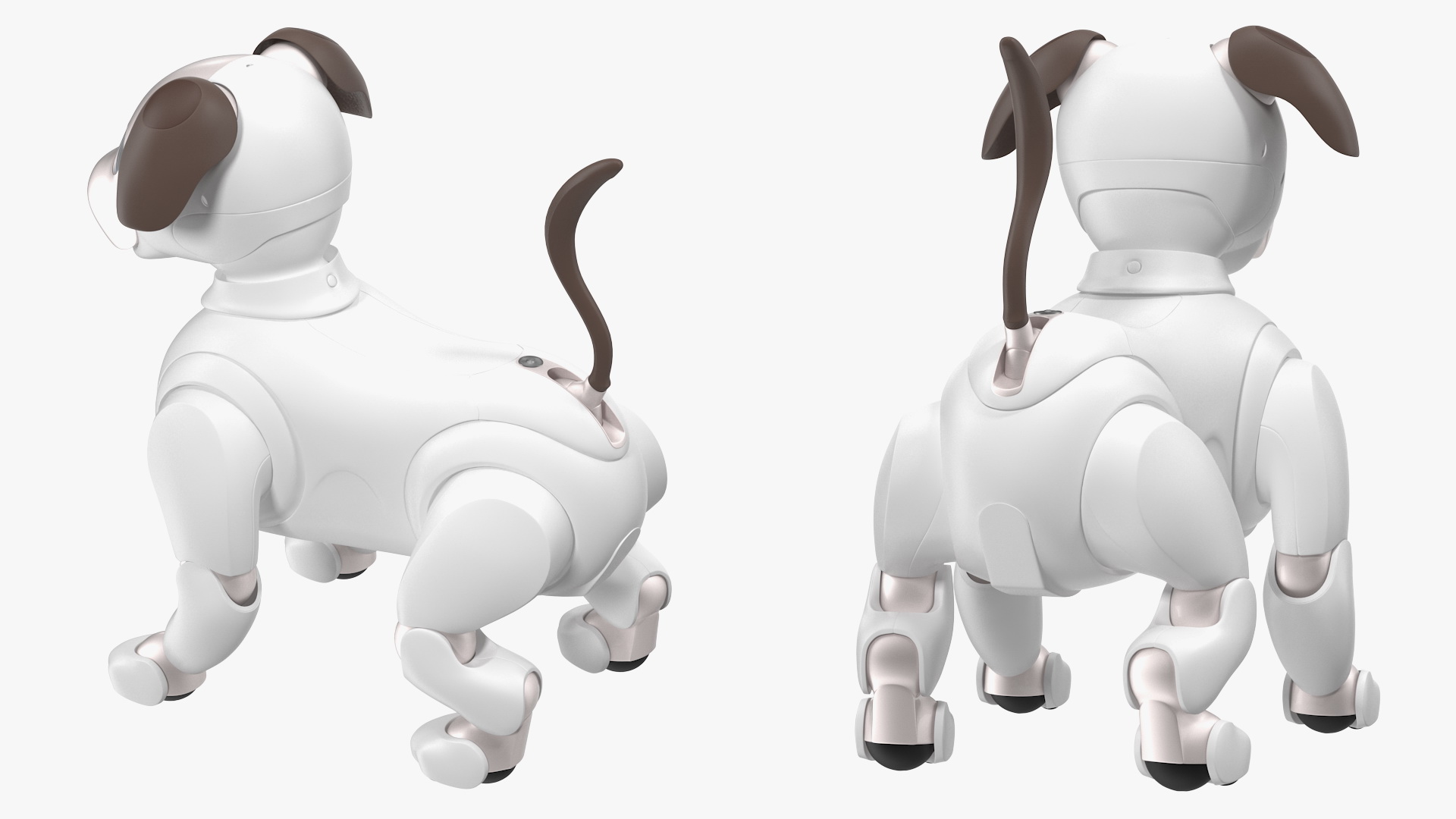 3D Sony Aibo 2017 Robotic Pet Rigged model