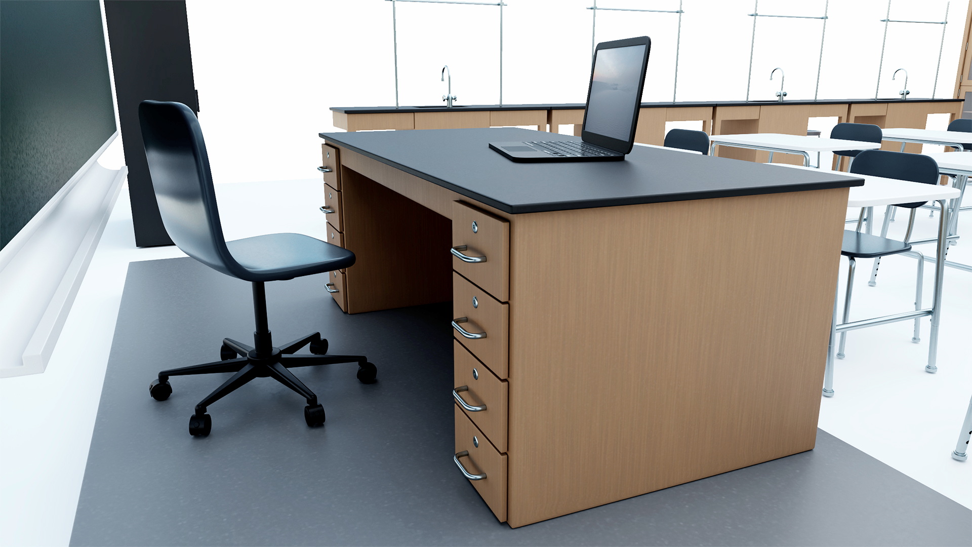 3D model Furniture for the School Laboratory