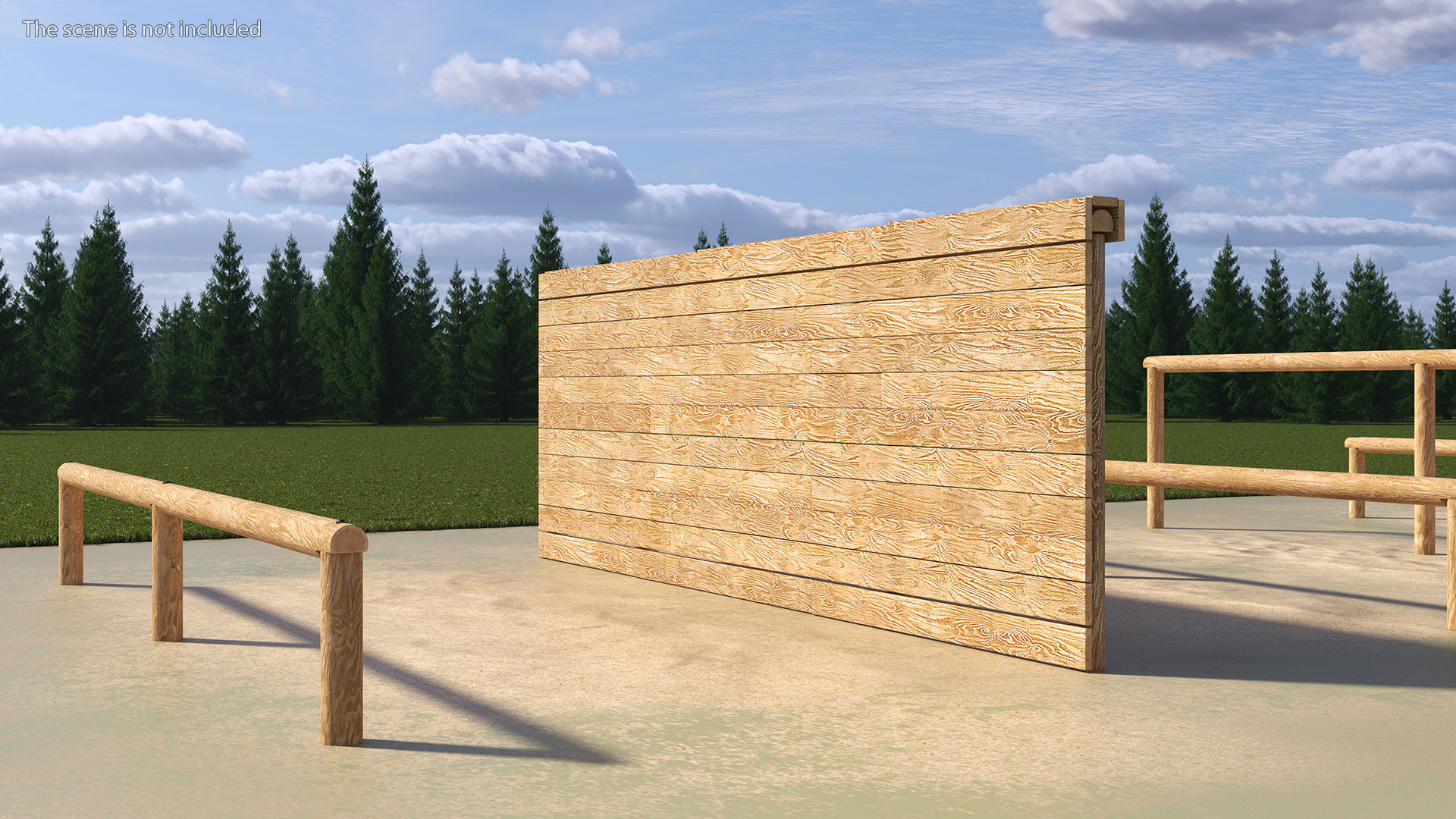 Training Wall Obstacle 3D