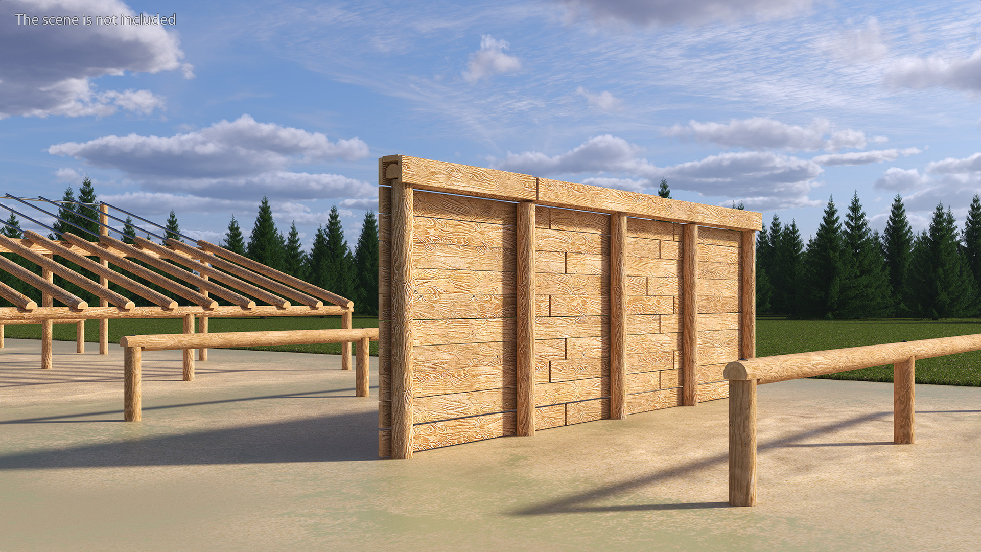 Training Wall Obstacle 3D