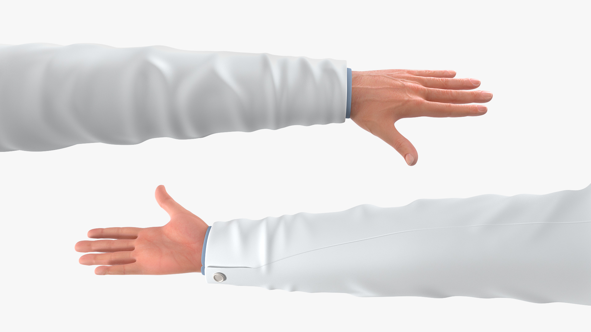 3D Male Doctor Rigged model