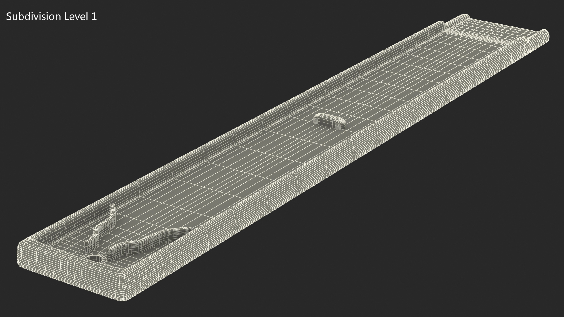 Minigolf 35 Portable Course Hole 1 3D model