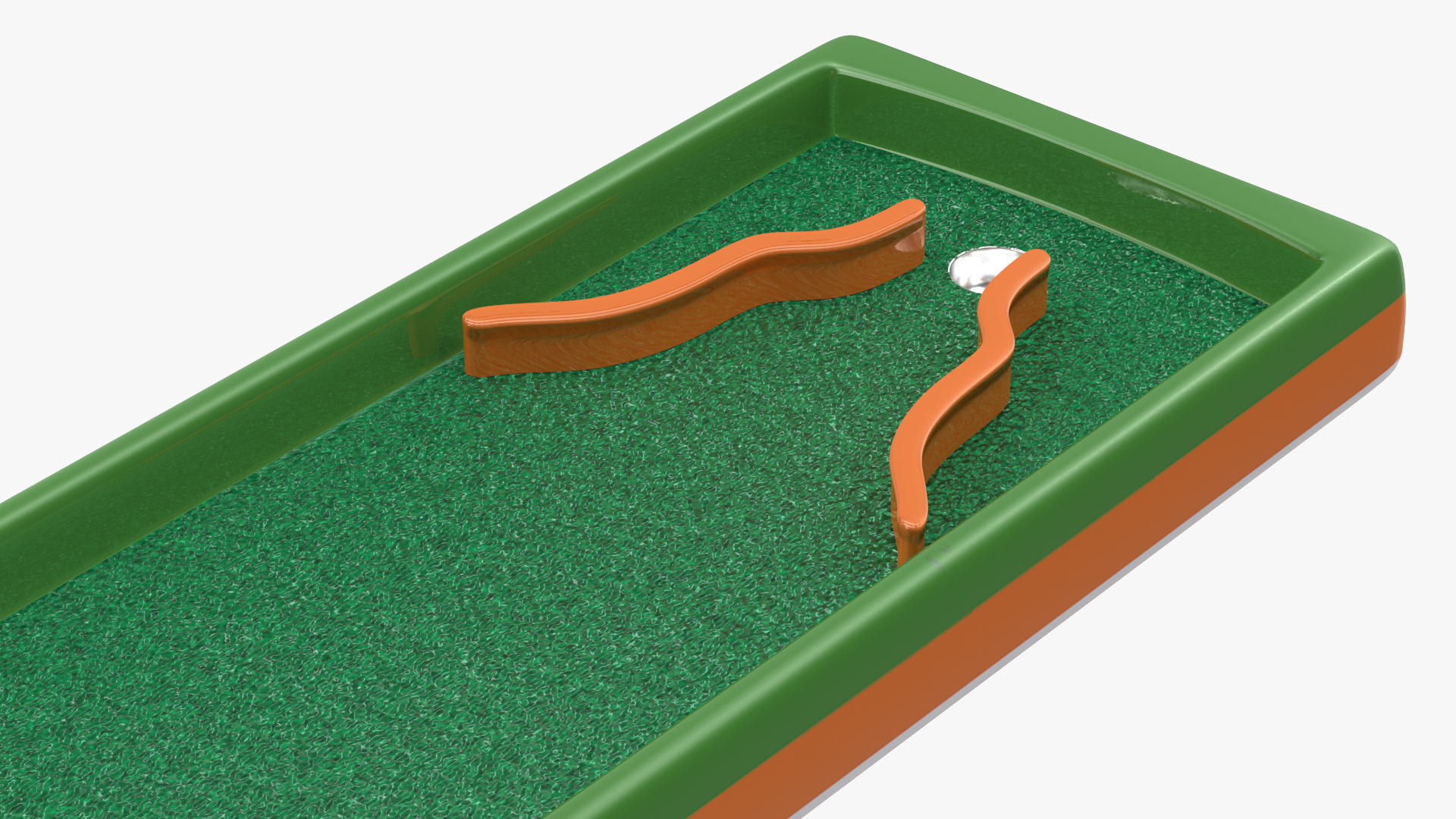 Minigolf 35 Portable Course Hole 1 3D model