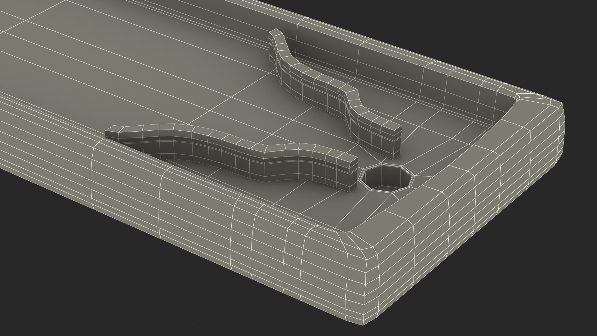 Minigolf 35 Portable Course Hole 1 3D model