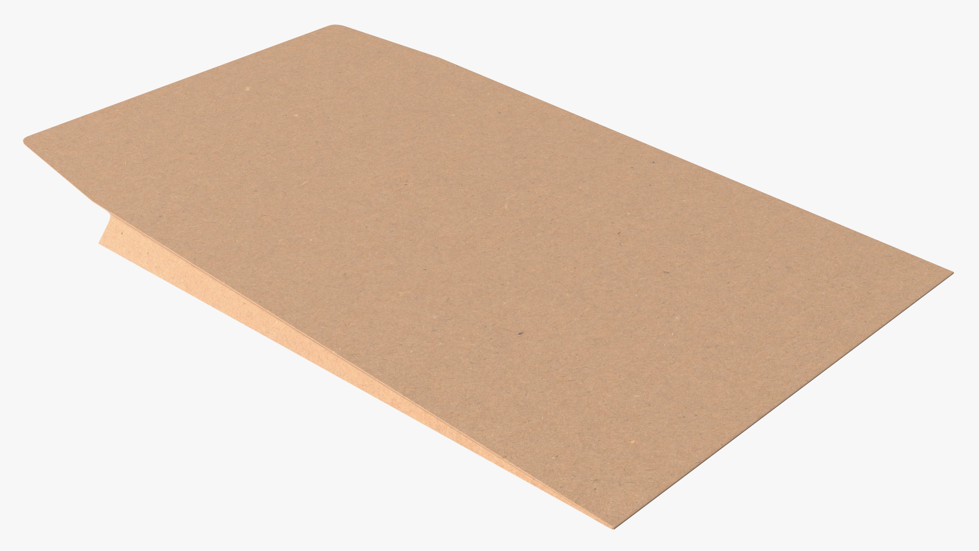 Kraft Paper Gusset Envelope 3D