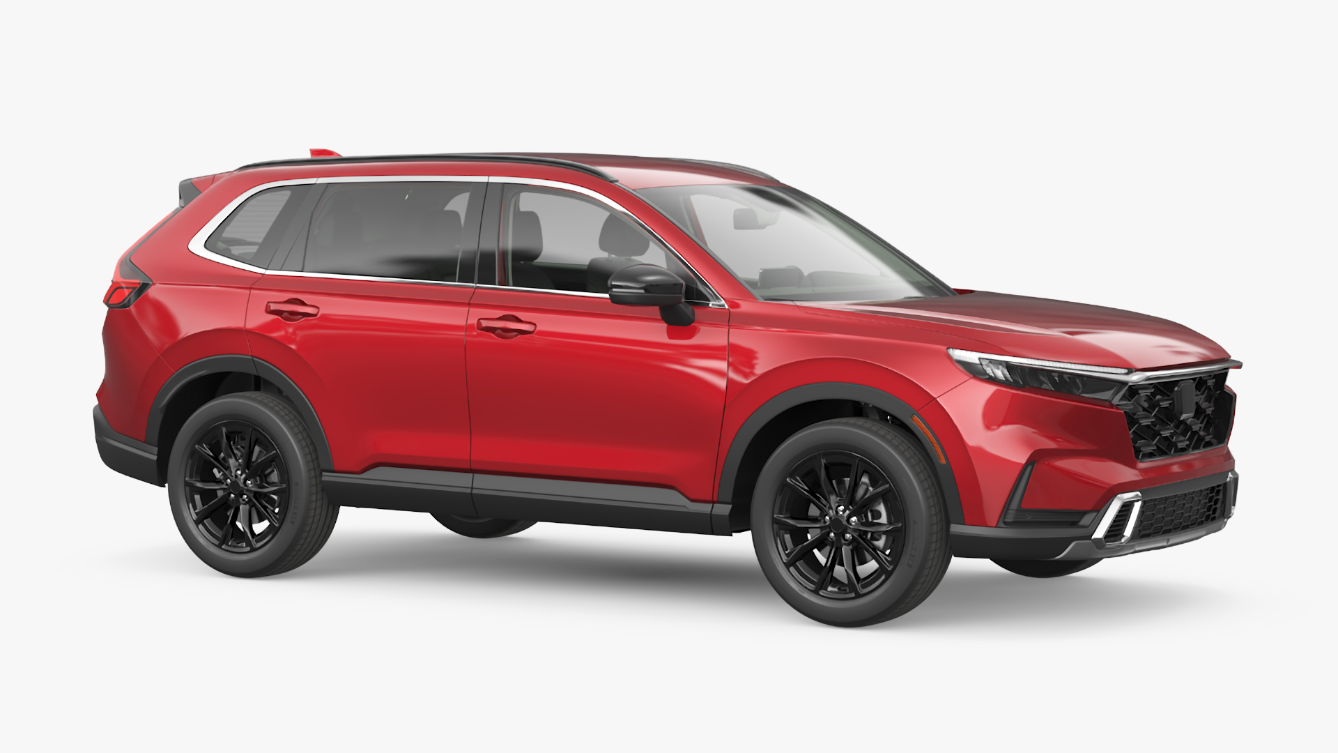 3D Urban SUV 2025 Red model