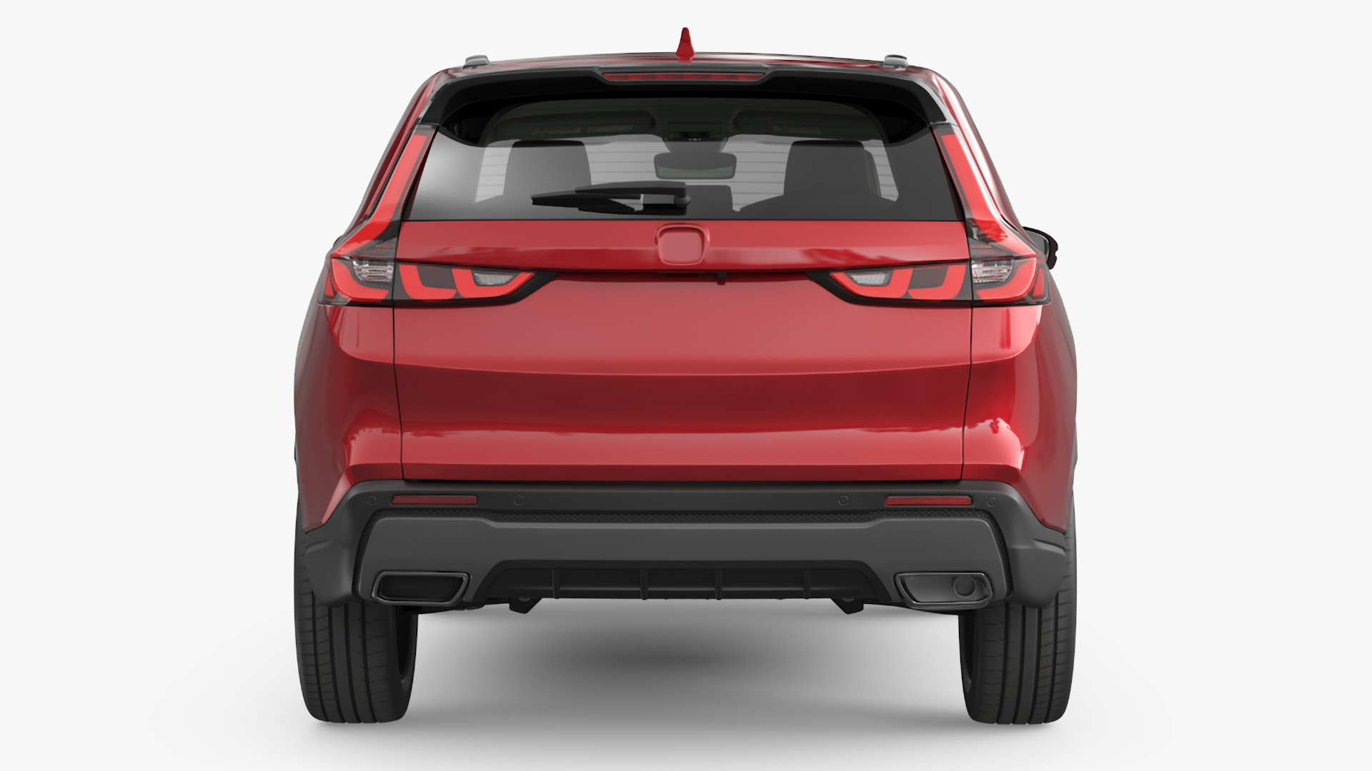 3D Urban SUV 2025 Red model