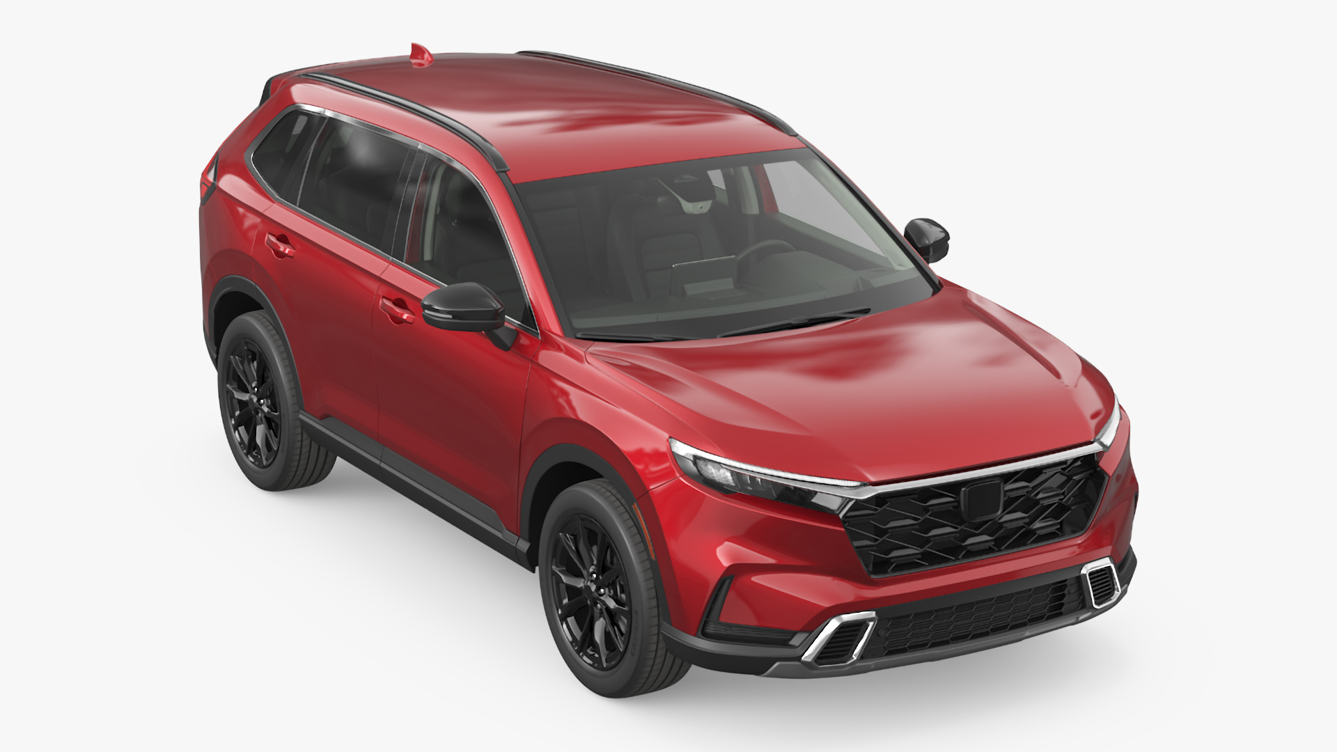 3D Urban SUV 2025 Red model