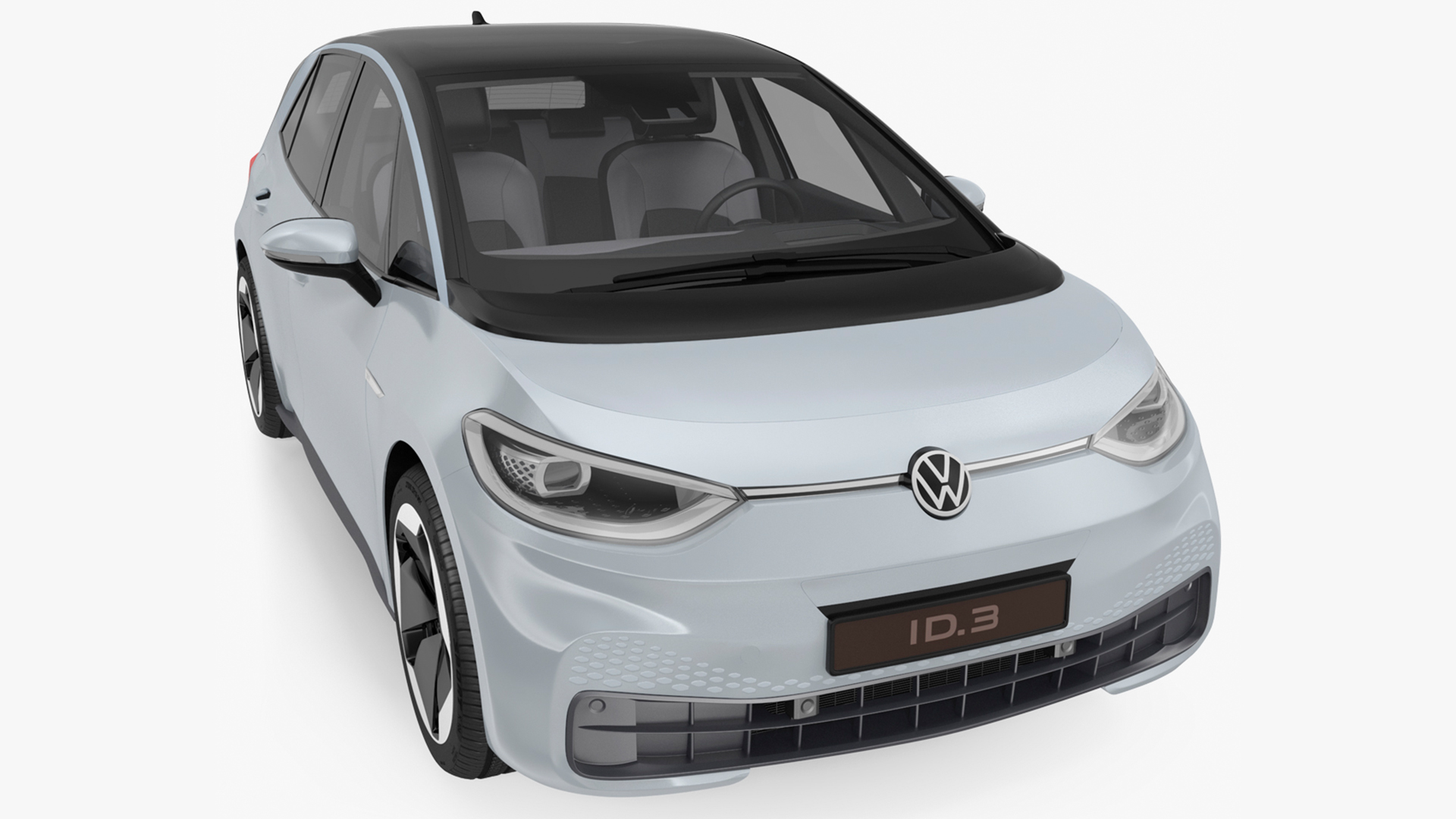 3D model Volkswagen ID3 Simple Interior