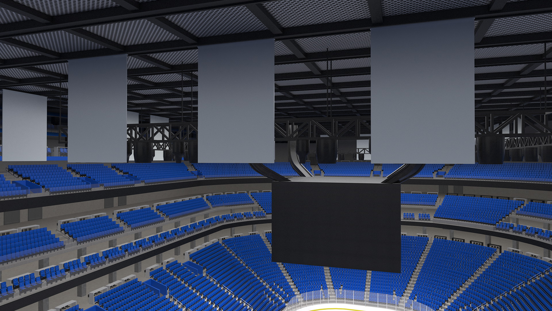 3D Ice Hockey Arena