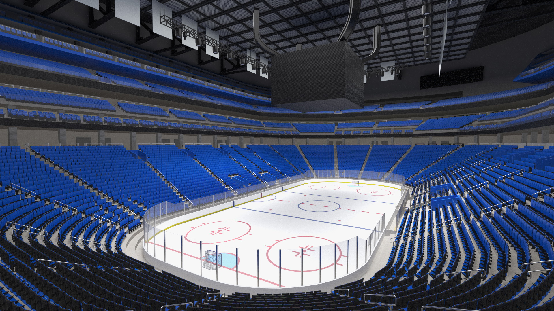 3D Ice Hockey Arena