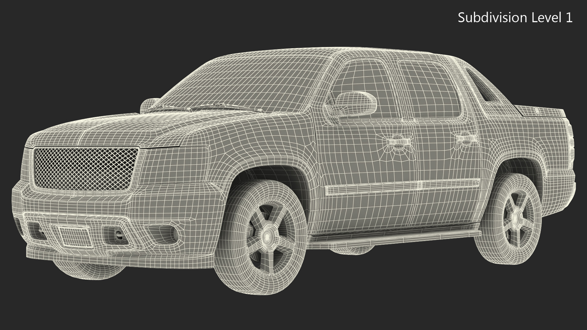 3D SUV Pickup Generic model