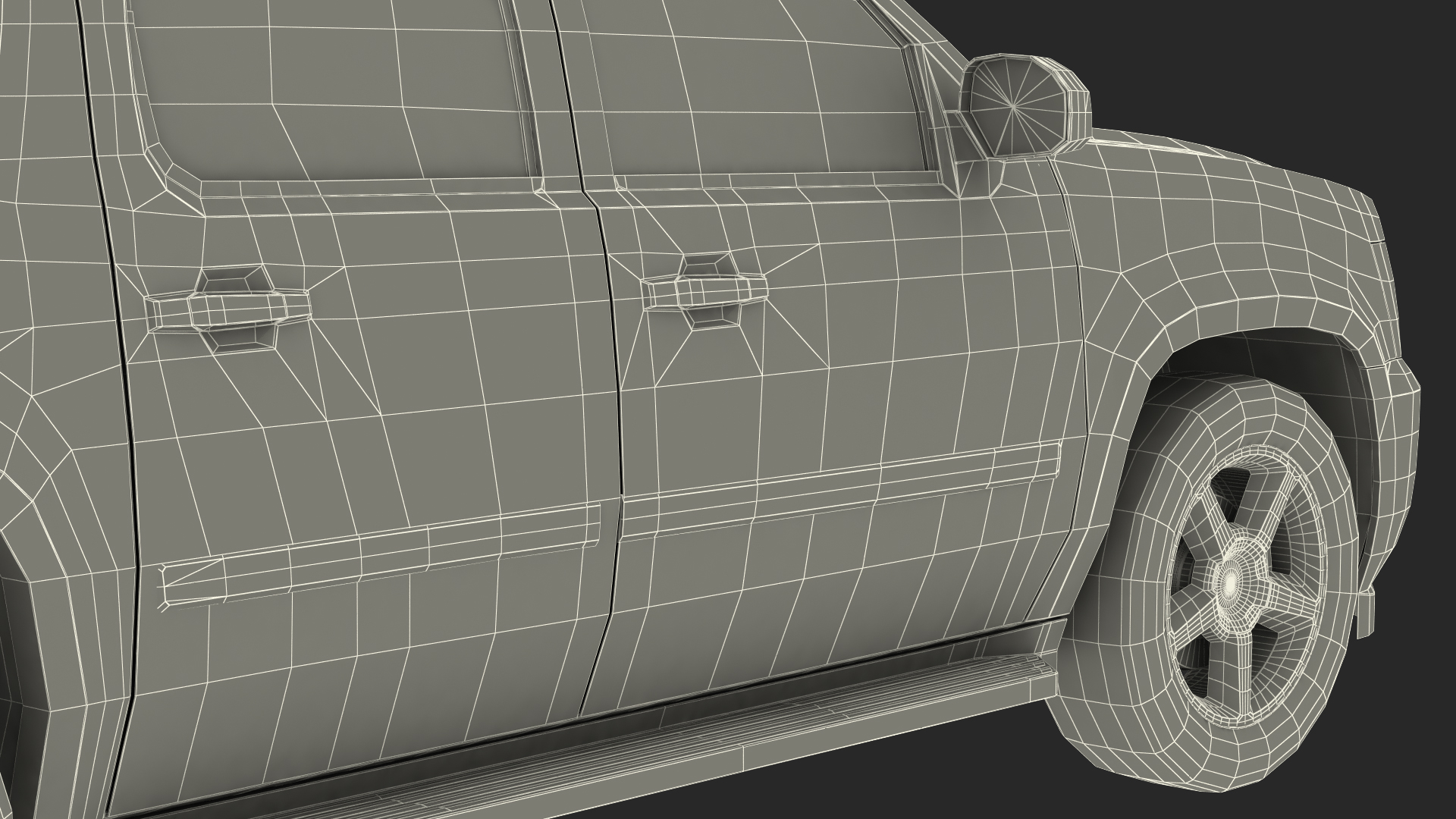 3D SUV Pickup Generic model